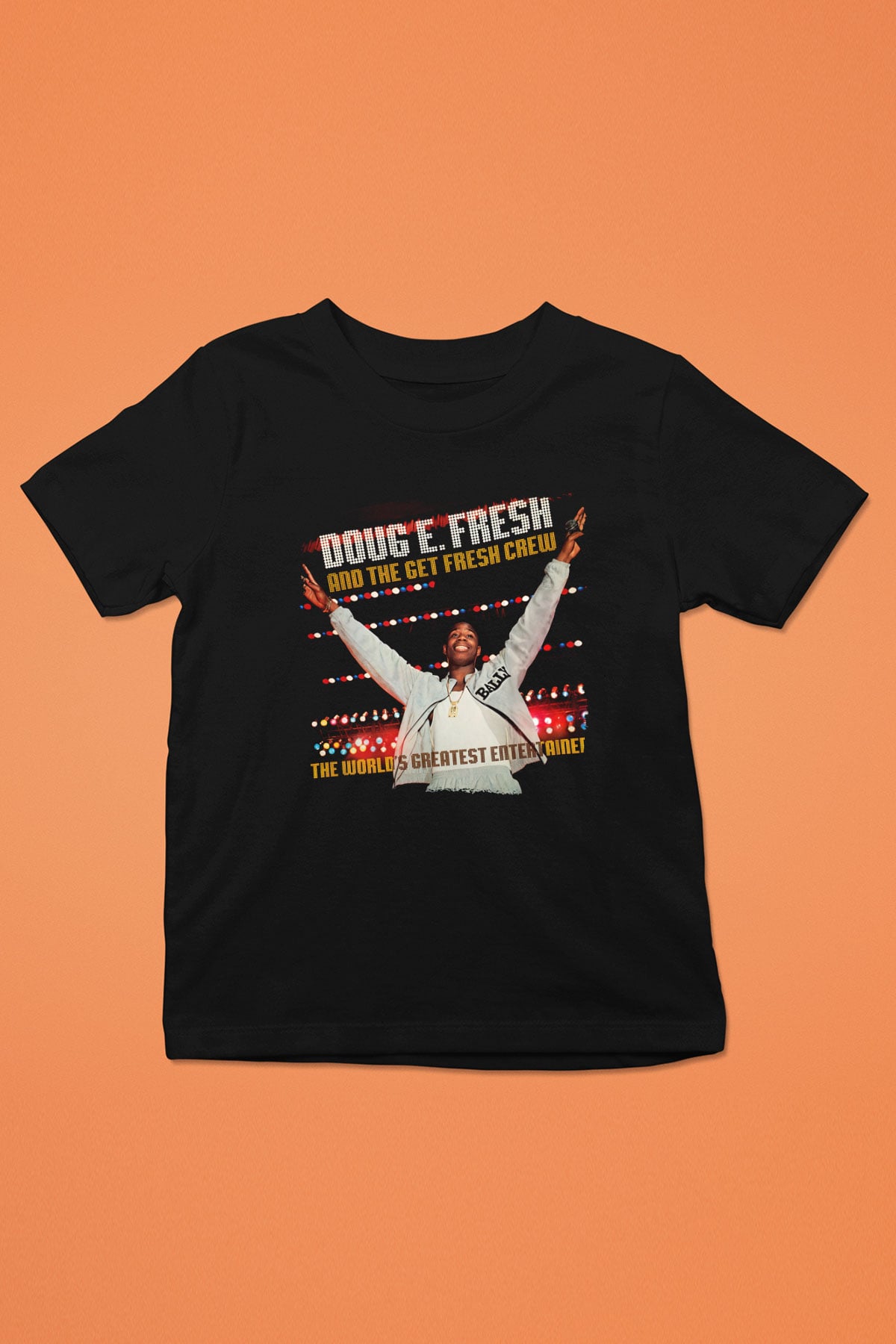 Doug E. Fresh Siyah Unisex Çocuk Tişört