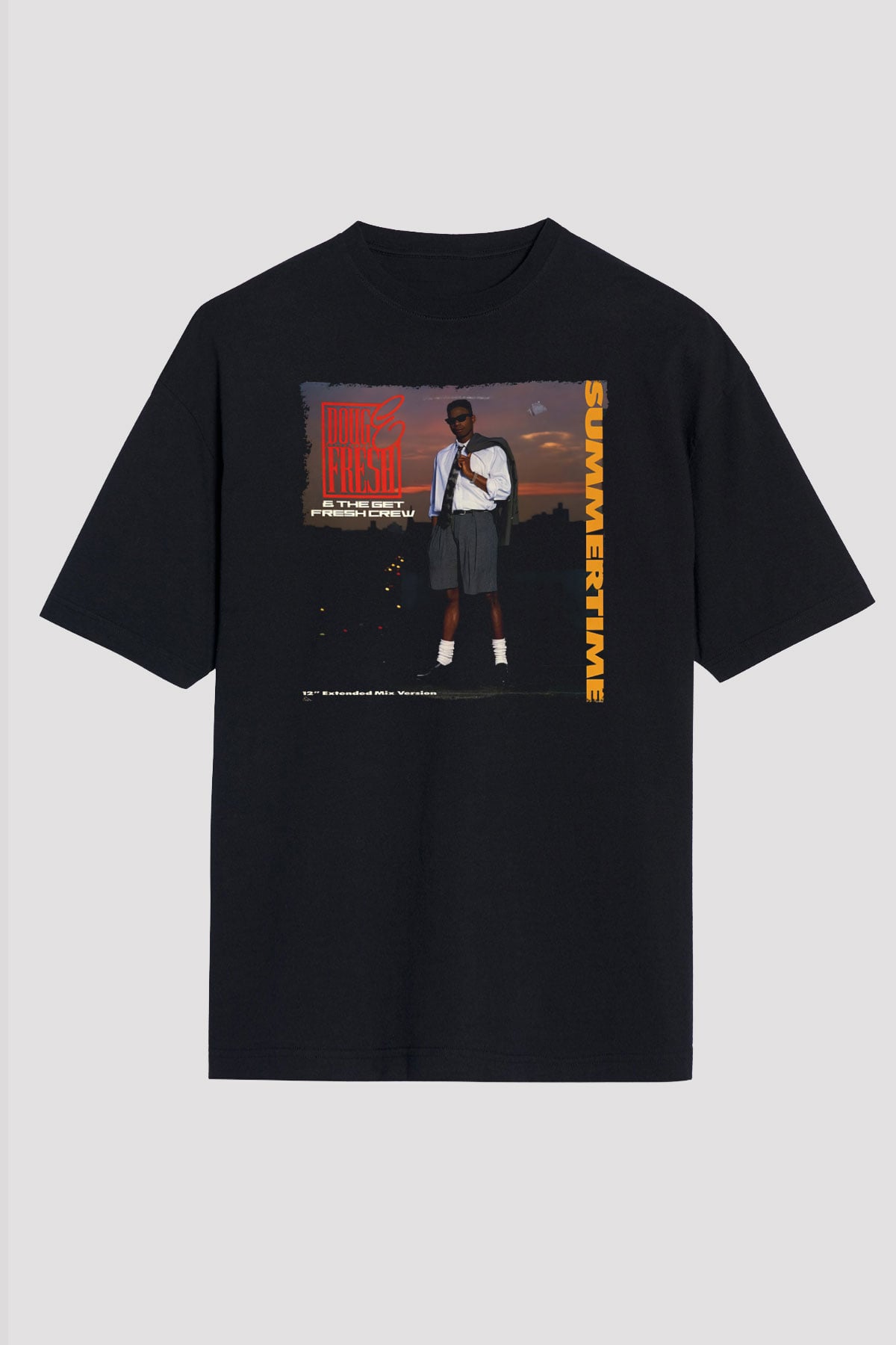 Doug E. Fresh Siyah Unisex Tişört T-Shirt - TişörtFabrikası