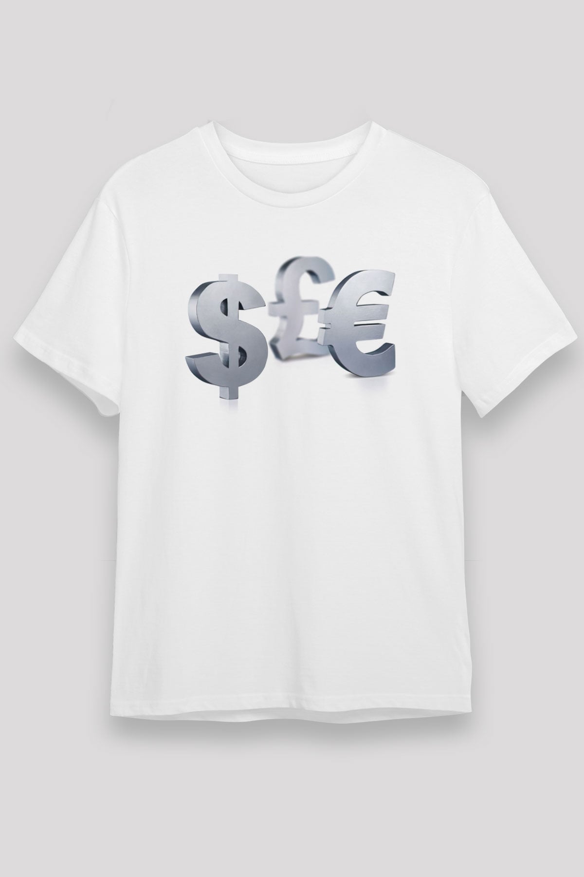 Dövizci Beyaz Unisex Tişört T-Shirt - TişörtFabrikası