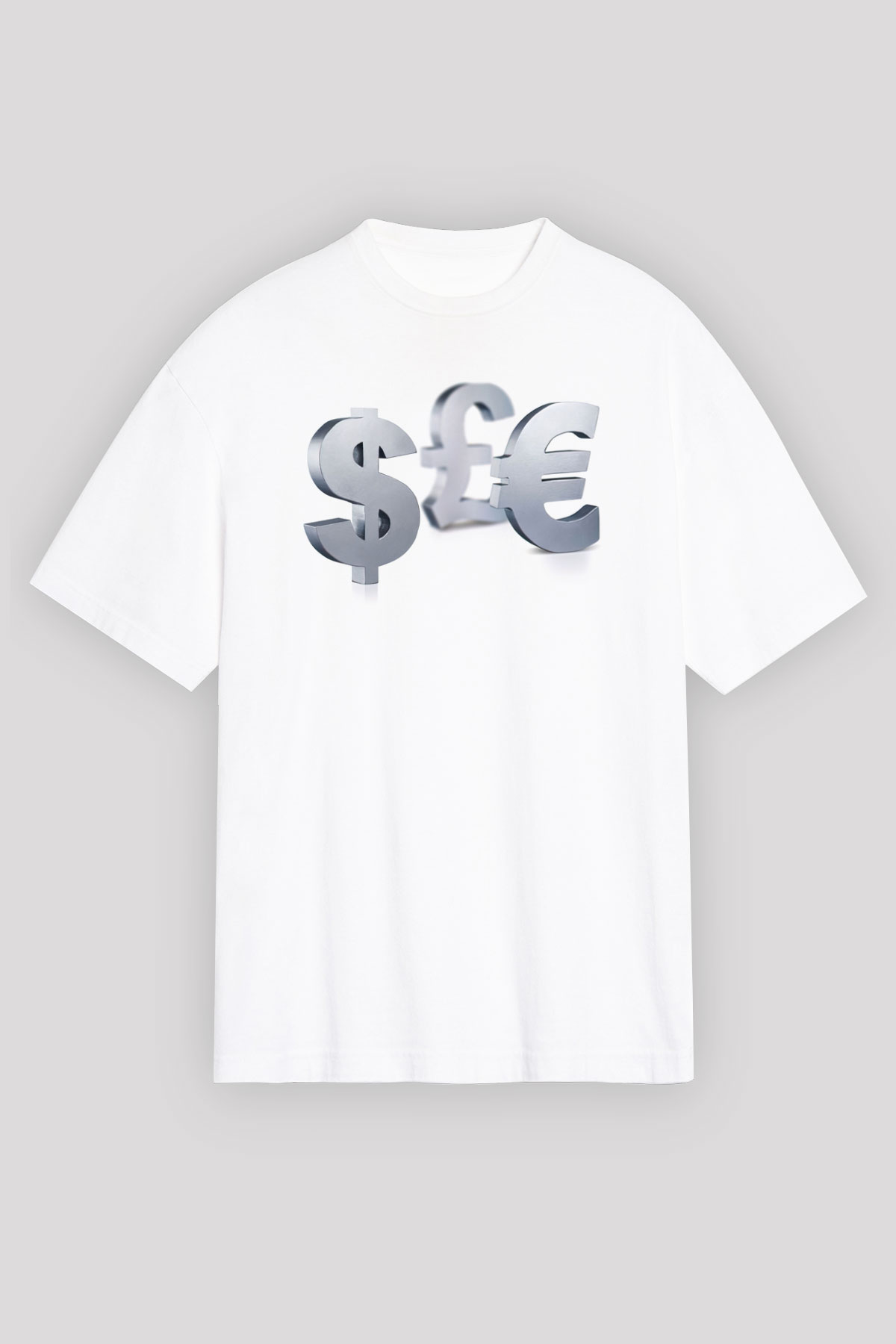 Dövizci Beyaz Unisex Tişört T-Shirt - TişörtFabrikası