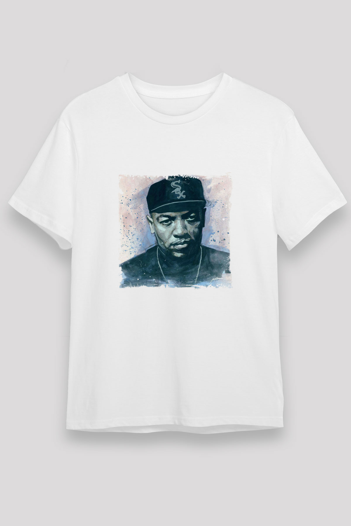 Dr. Dre Baskılı Unisex Beyaz Tişört