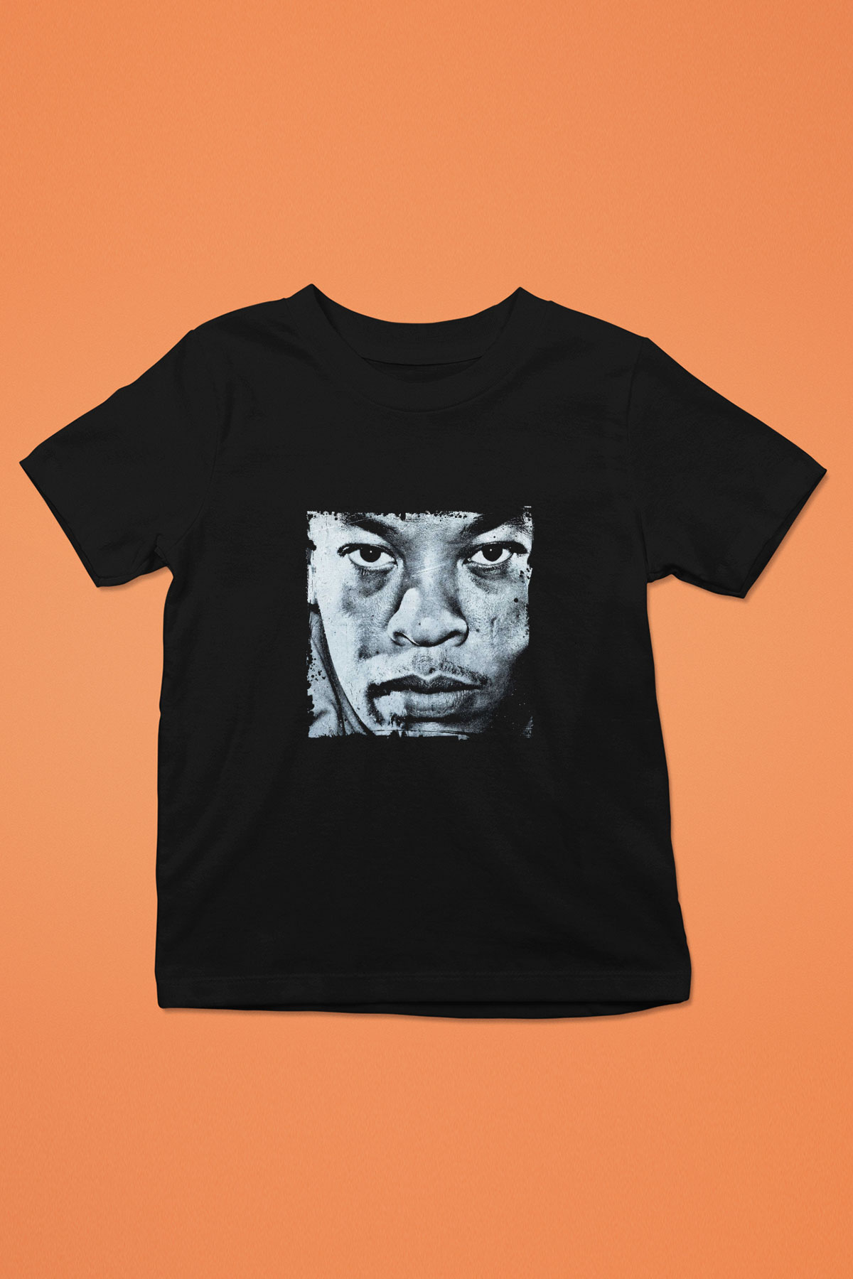Dr. Dre Baskılı Unisex Siyah Çocuk Tişört