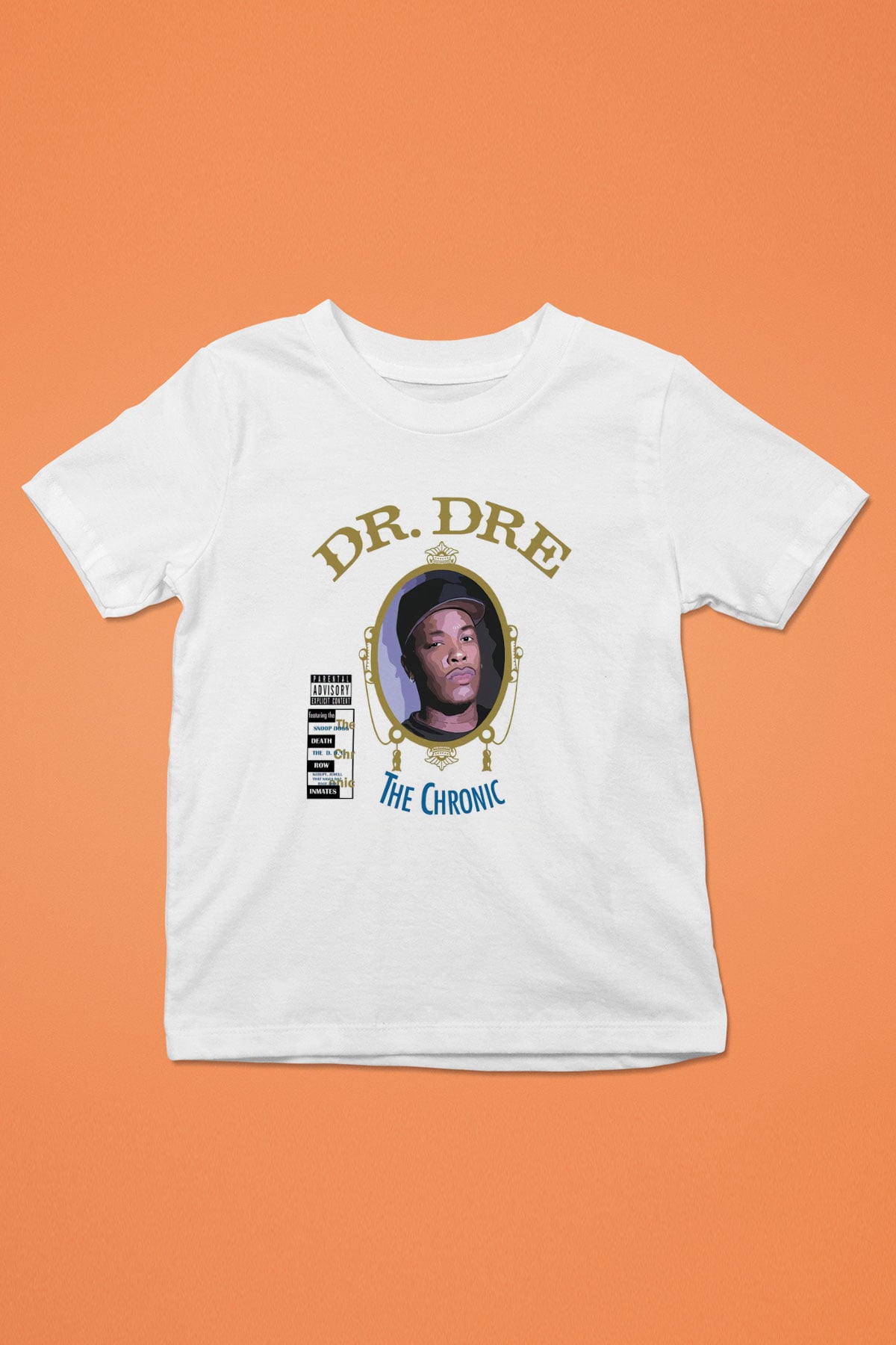 Dr.Dre Beyaz Unisex Çocuk Tişört
