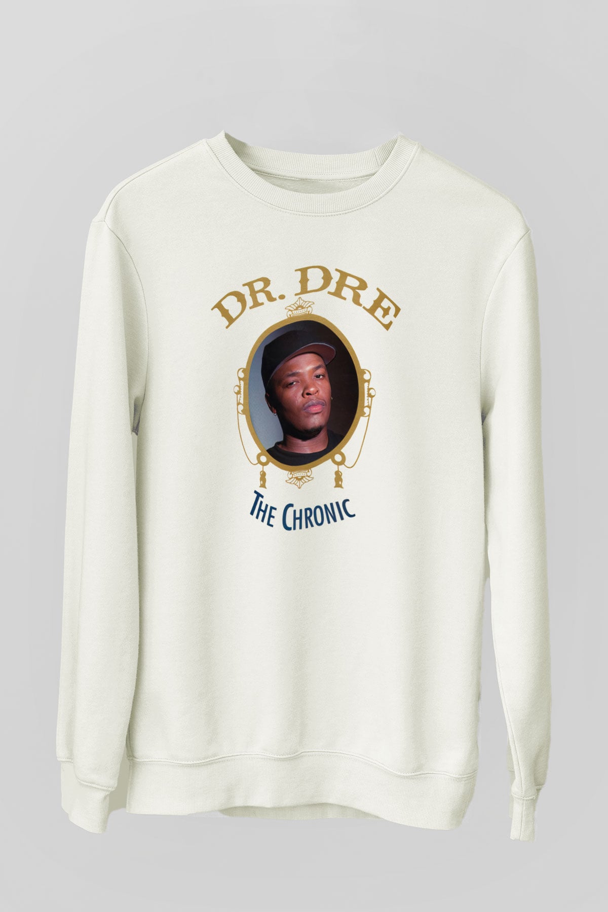 Dr.Dre Beyaz Unisex Sweatshirt