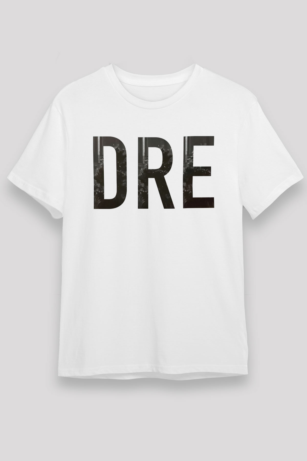 Dr.Dre Beyaz Unisex Tişört T-Shirt - TişörtFabrikası