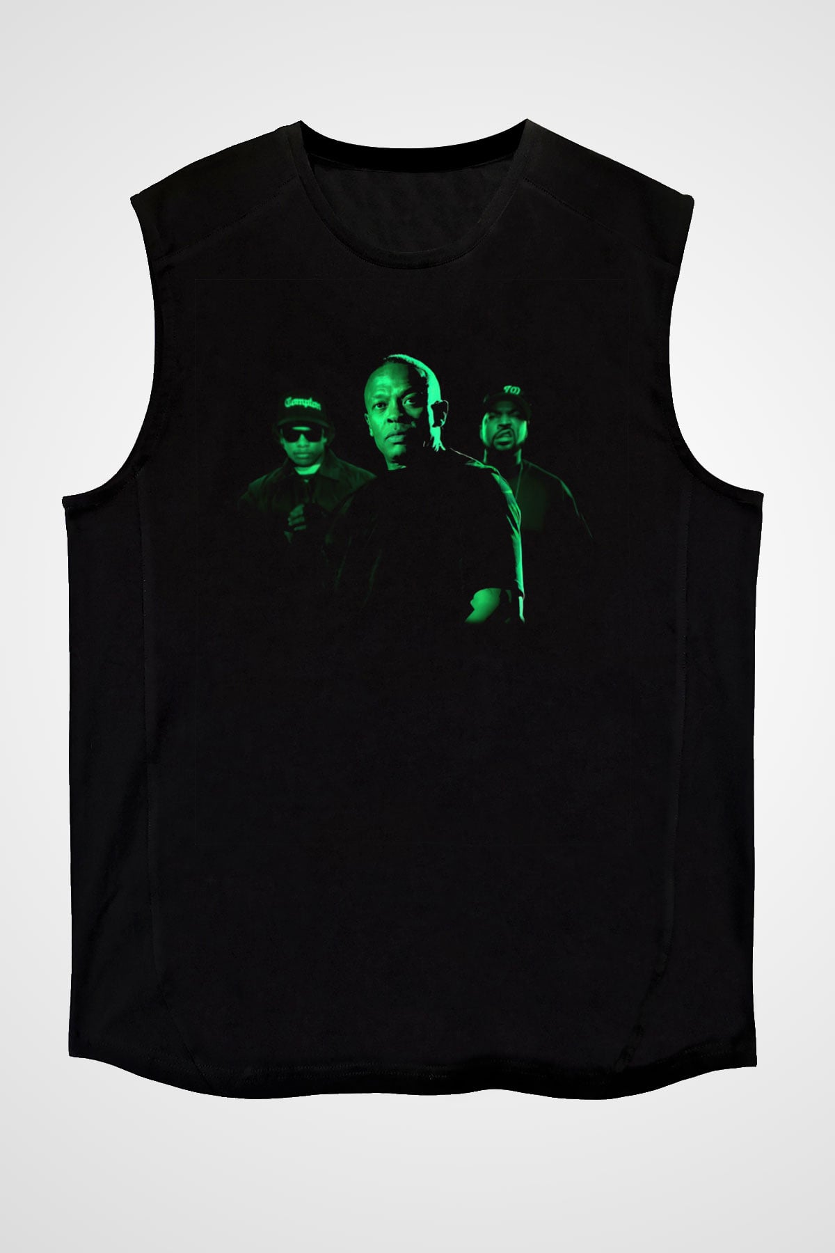 Dr.Dre Siyah Unisex Kolsuz Tişört