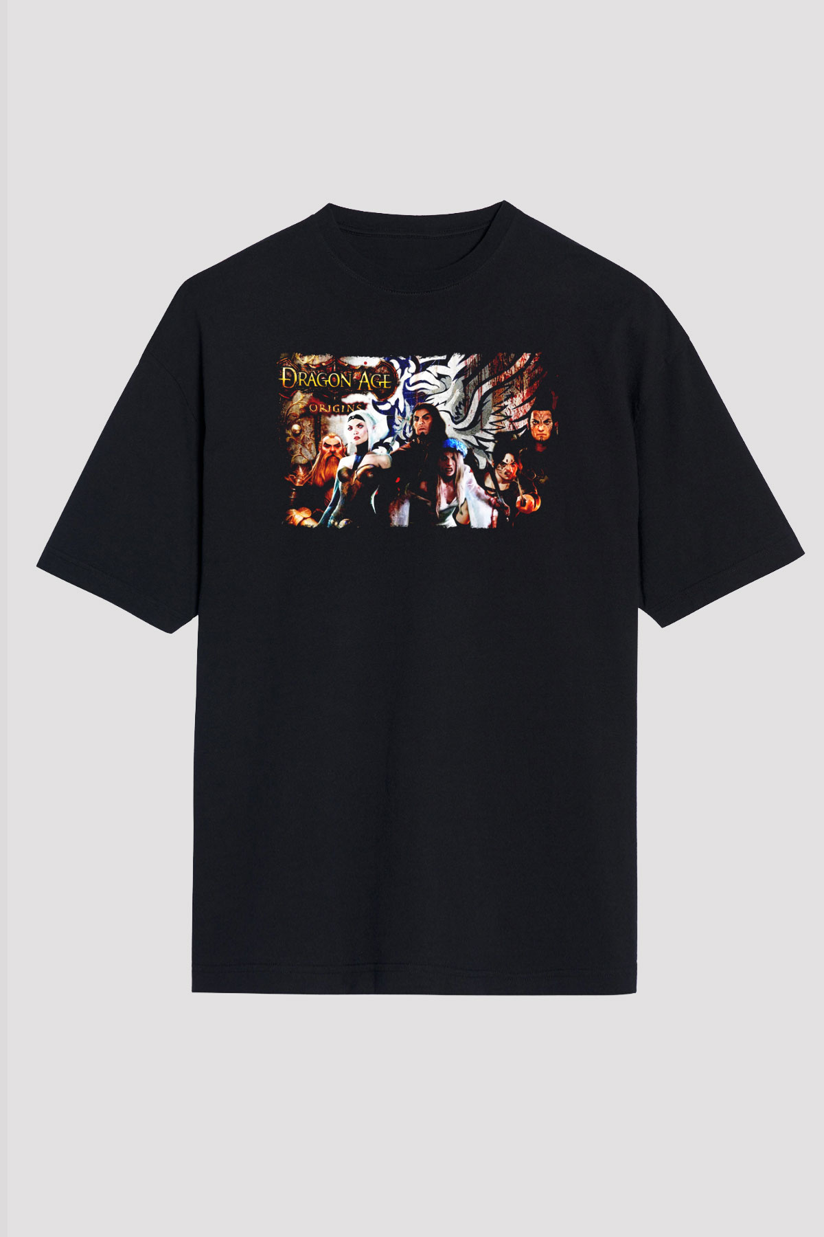 Dragon Age Siyah Unisex Tişört T-Shirt