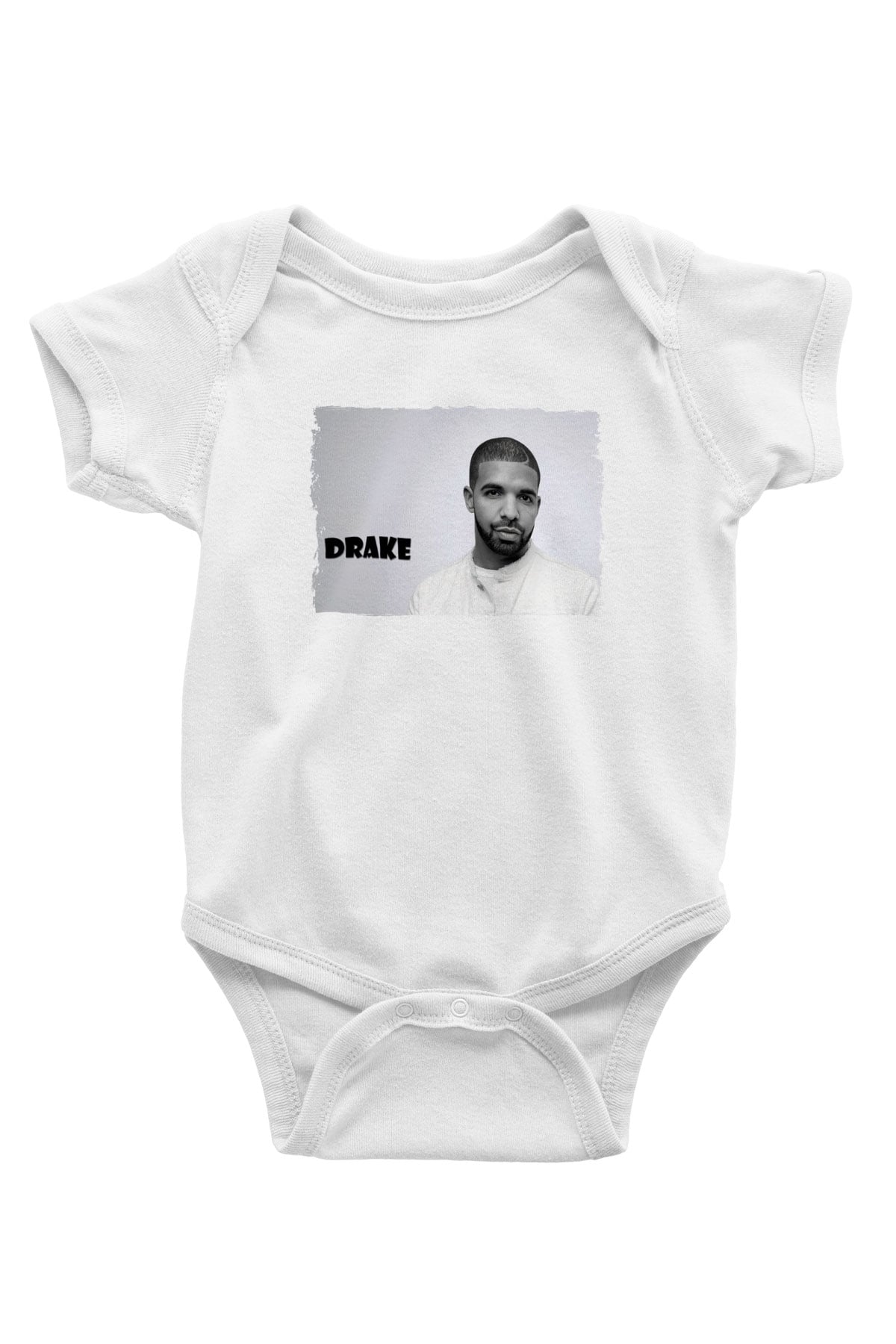 Drake Beyaz Bebek Body - Zıbın