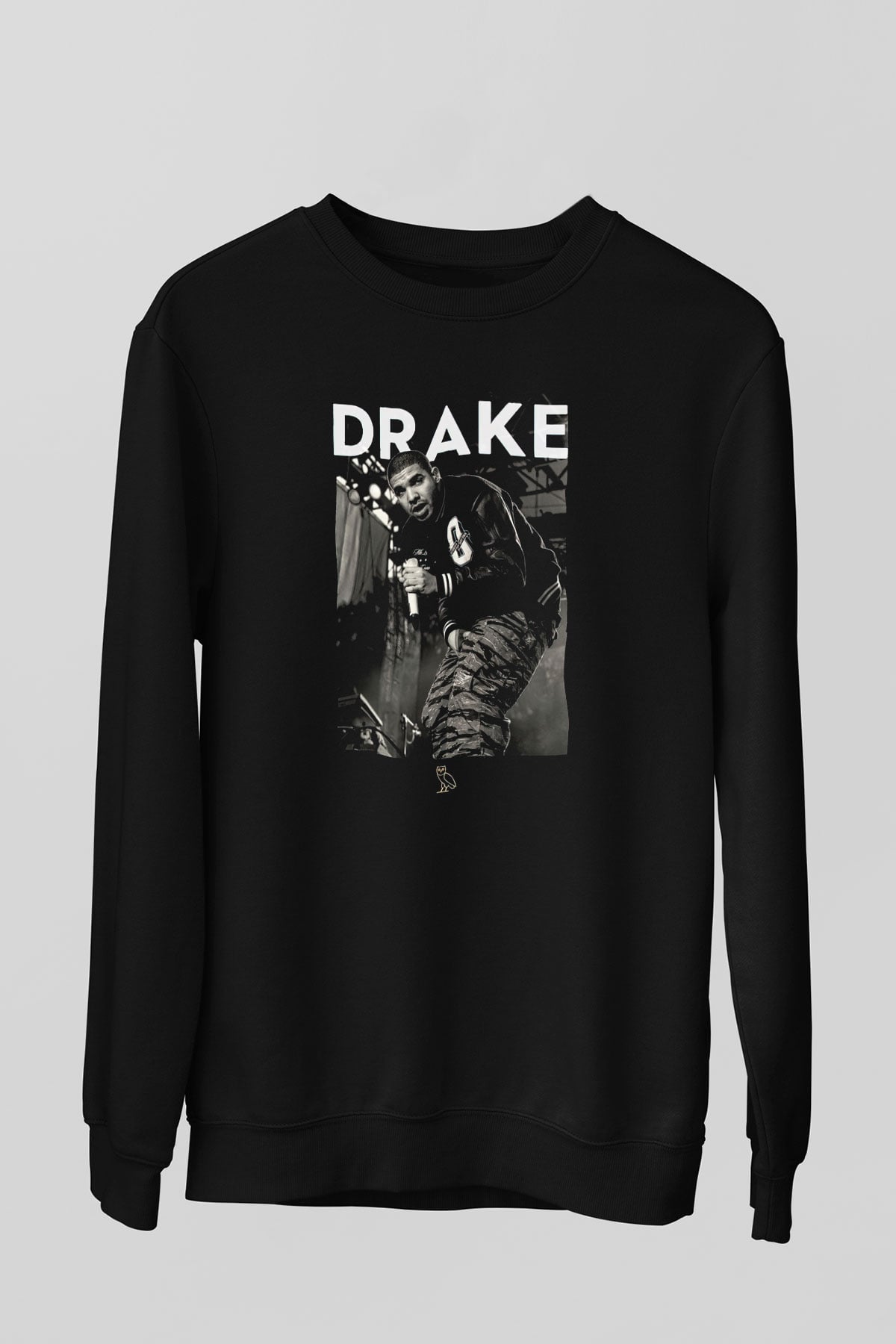 Drake Siyah Unisex Sweatshirt