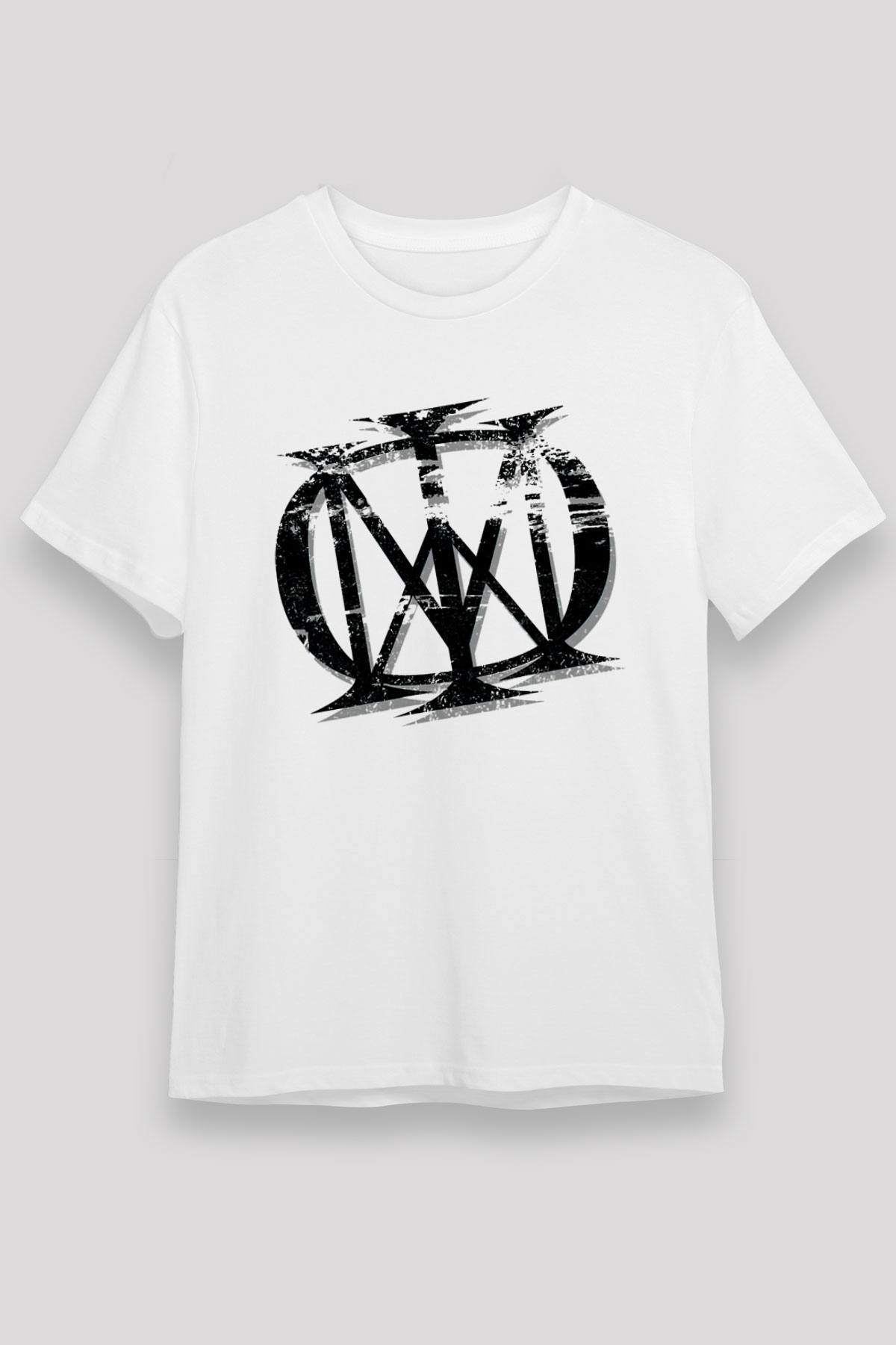 Dream Theater Beyaz Unisex Tişört T-Shirt - TişörtFabrikası