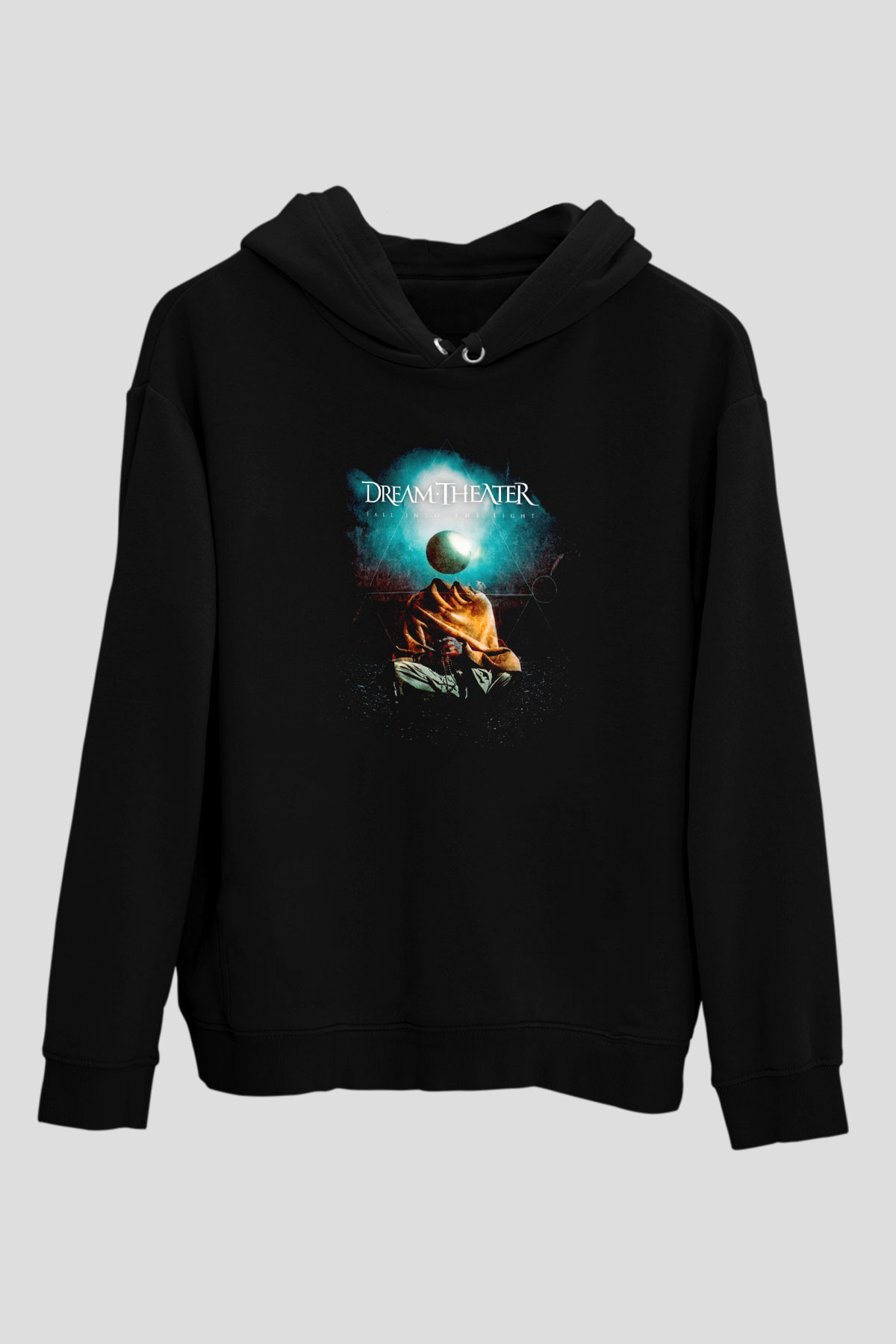 Dream Theater Siyah Unisex Kapüşonlu Sweatshirt