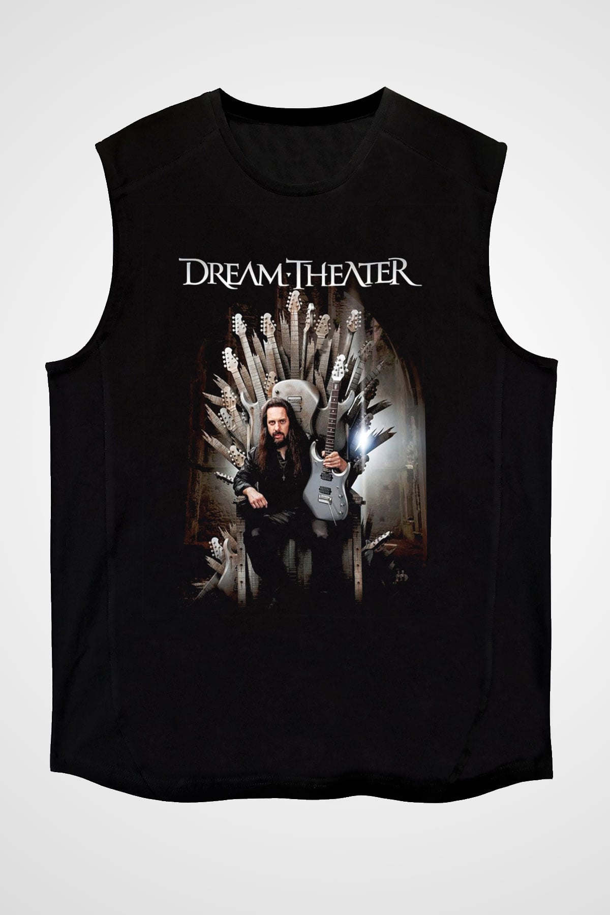 Dream Theater Siyah Unisex Kolsuz Tişört