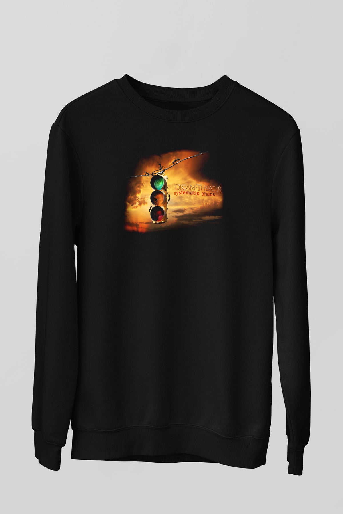 Dream Theater Siyah Unisex Sweatshirt