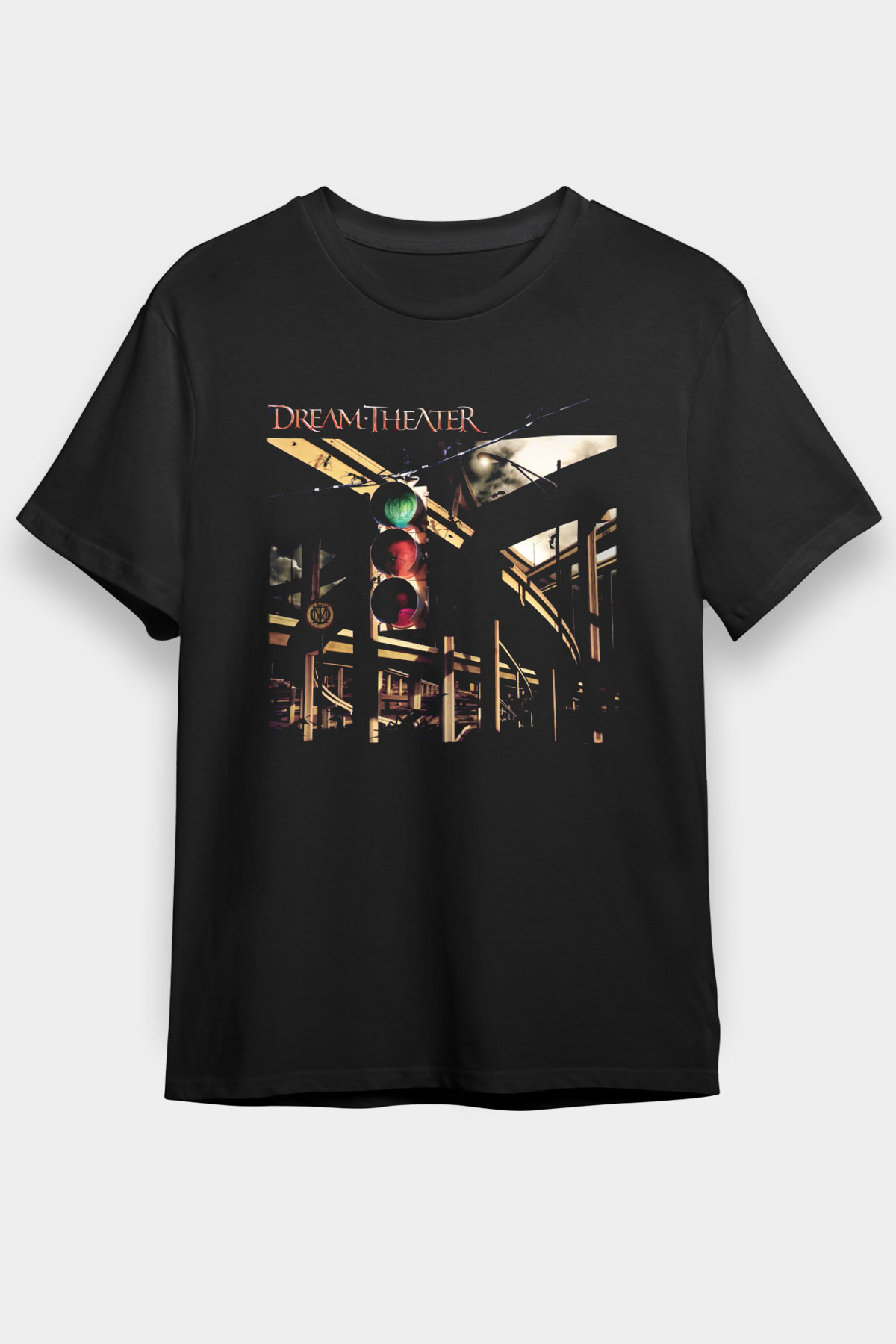 Dream Theater Siyah Unisex Tişört T-Shirt - TişörtFabrikası