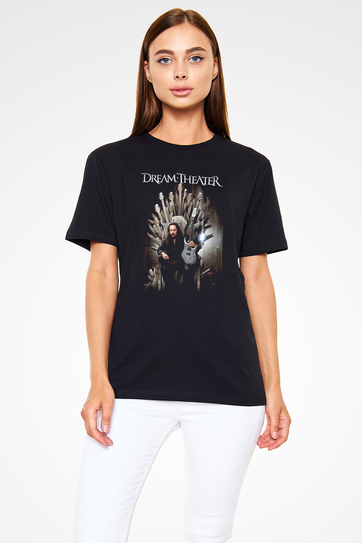 Dream Theater Siyah Unisex Tişört T-Shirt - TişörtFabrikası