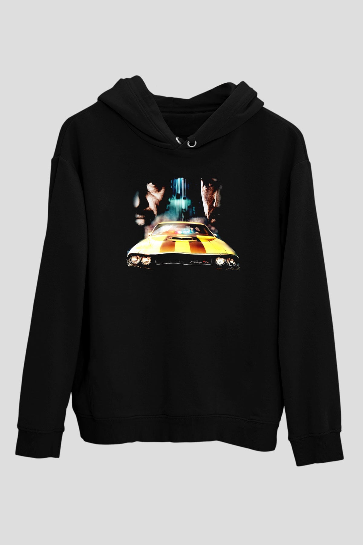Driver Siyah Unisex Hoodie