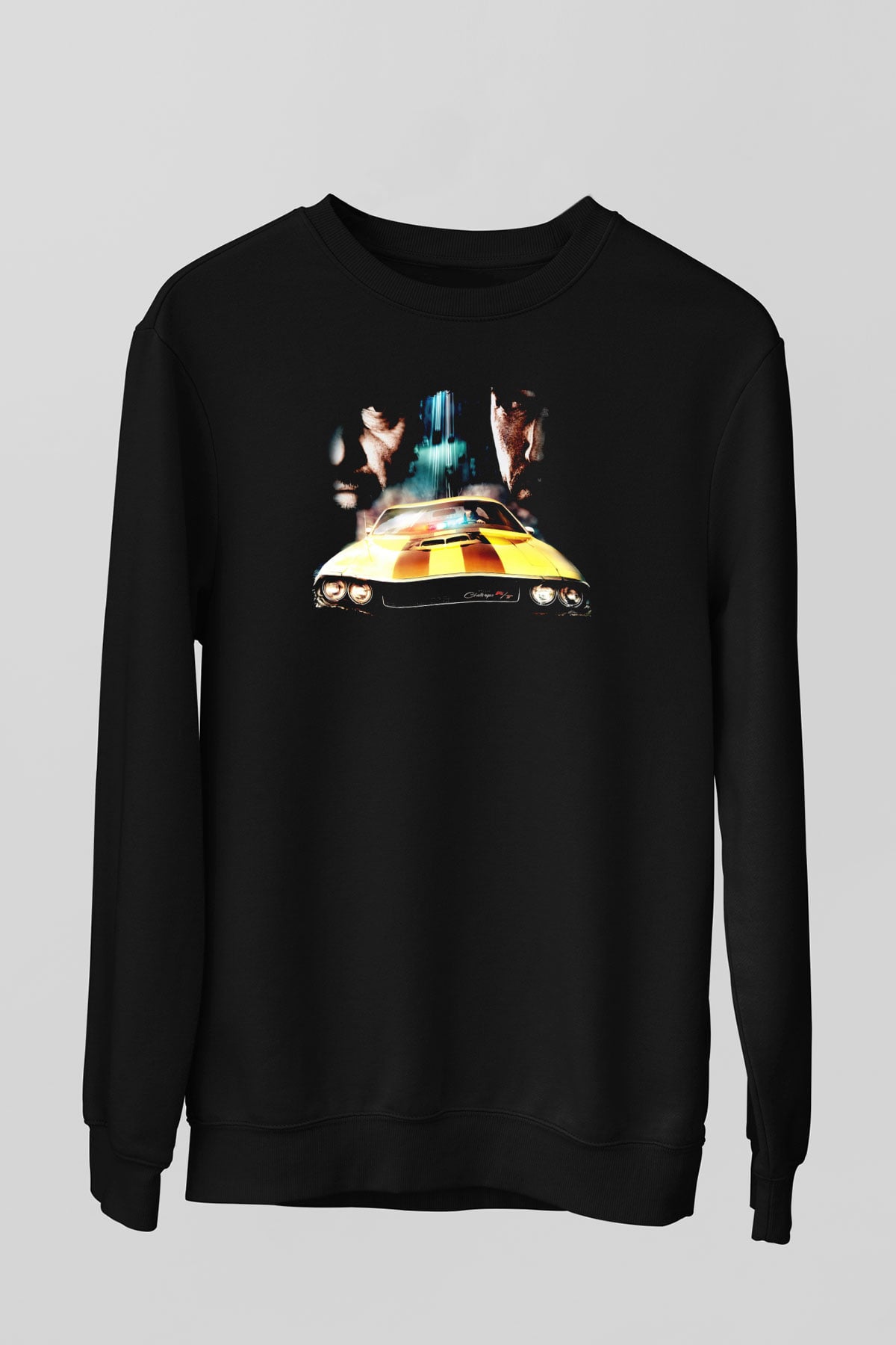 Driver Siyah Unisex Sweatshirt