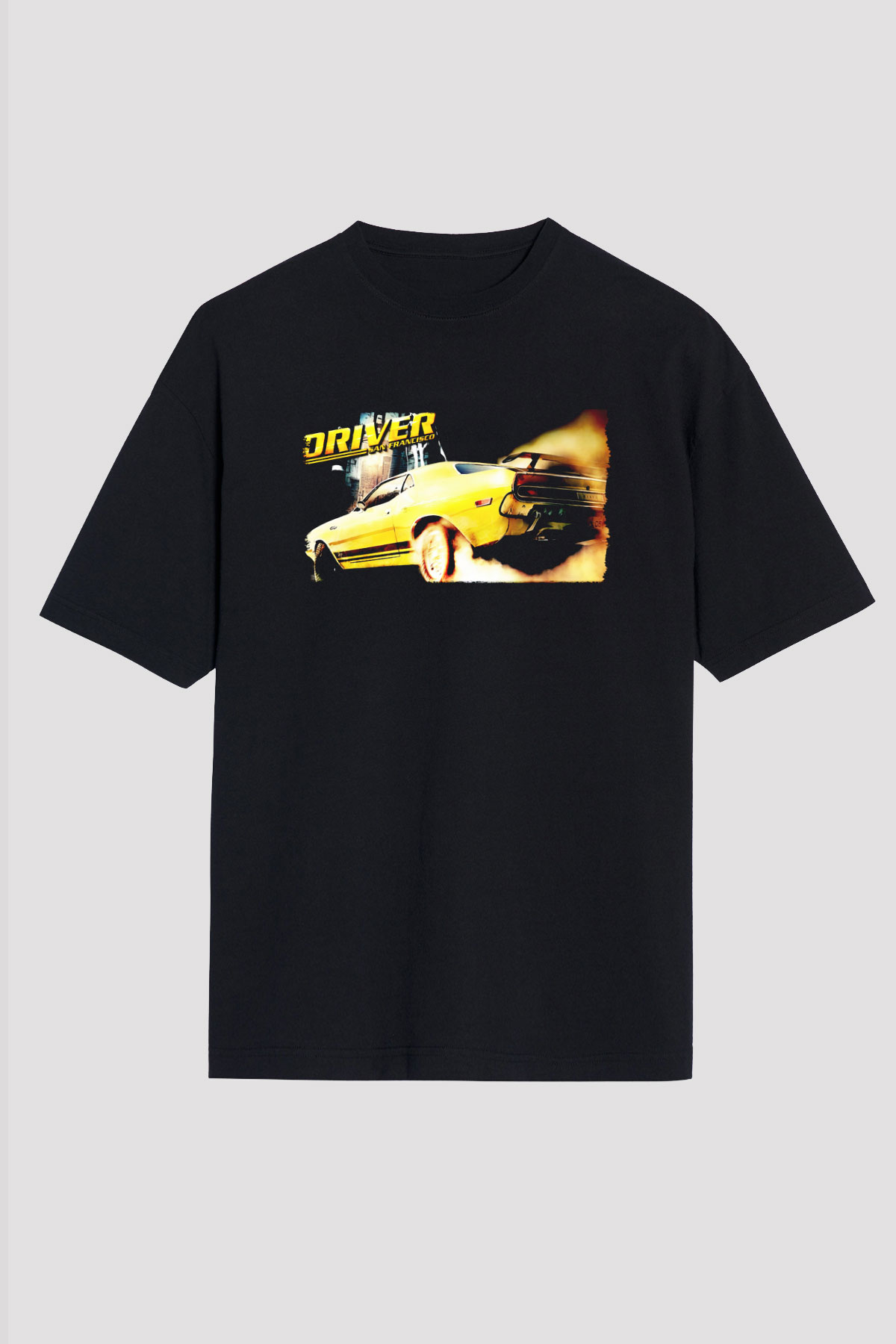 Driver Siyah Unisex Tişört T-Shirt