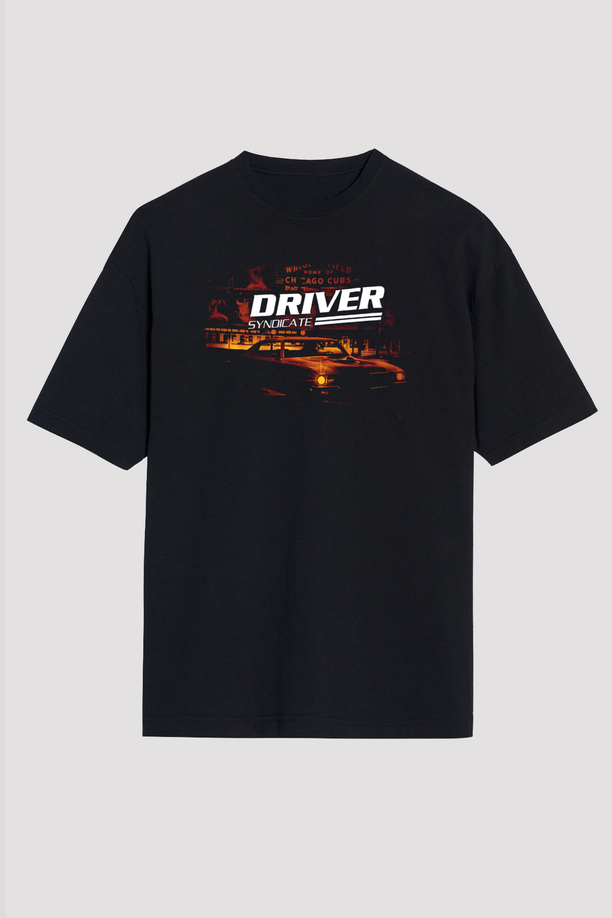 Driver Siyah Unisex Tişört T-Shirt