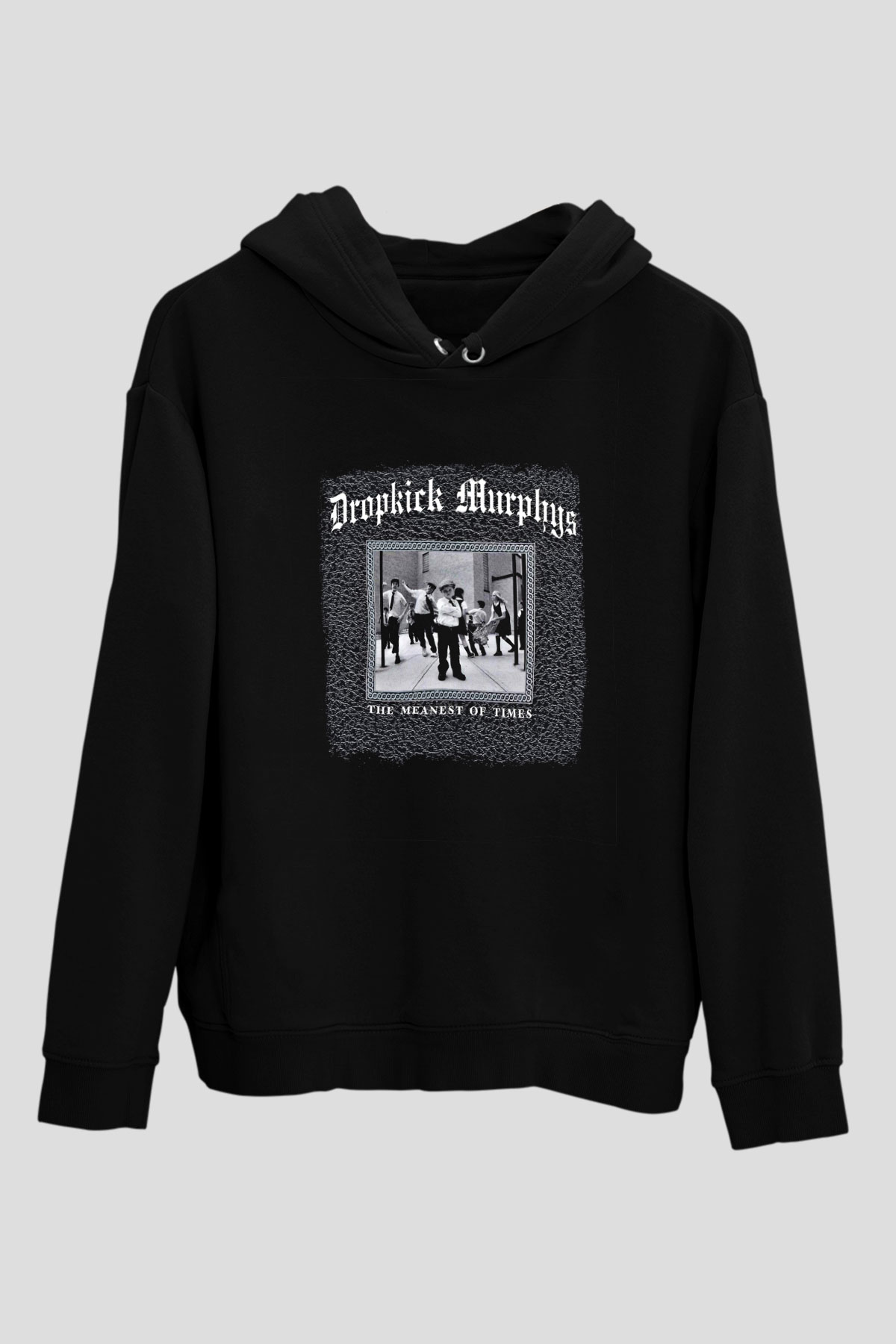 Dropkick Murphys Baskılı Unisex Siyah Hoodie
