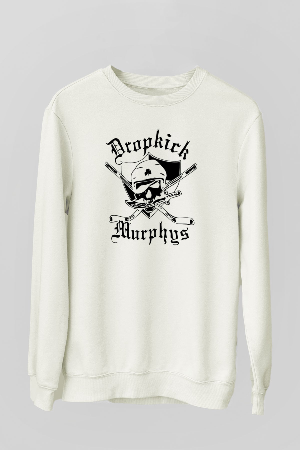 Dropkick Murphys Beyaz Unisex Sweatshirt