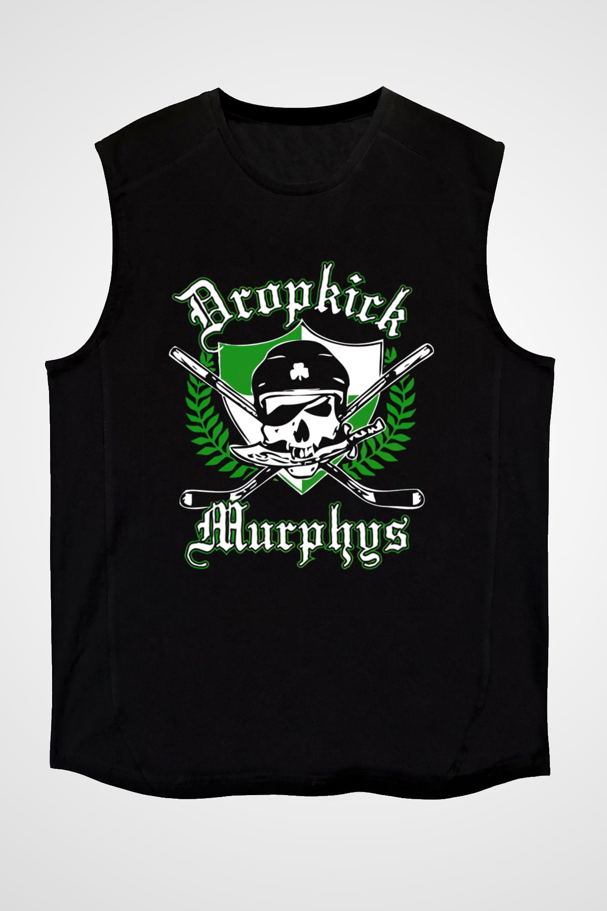 Dropkick Murphys Siyah Unisex Kolsuz Tişört