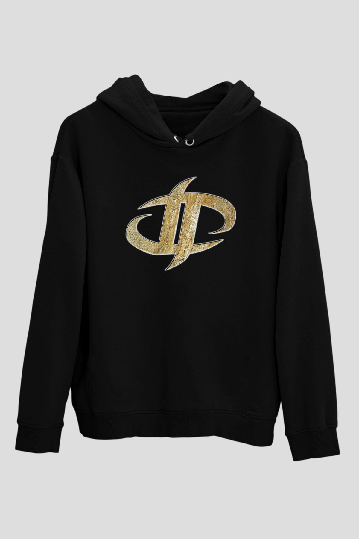 Drowning Pool Baskılı Unisex Siyah Kapüşonlu Sweatshirt