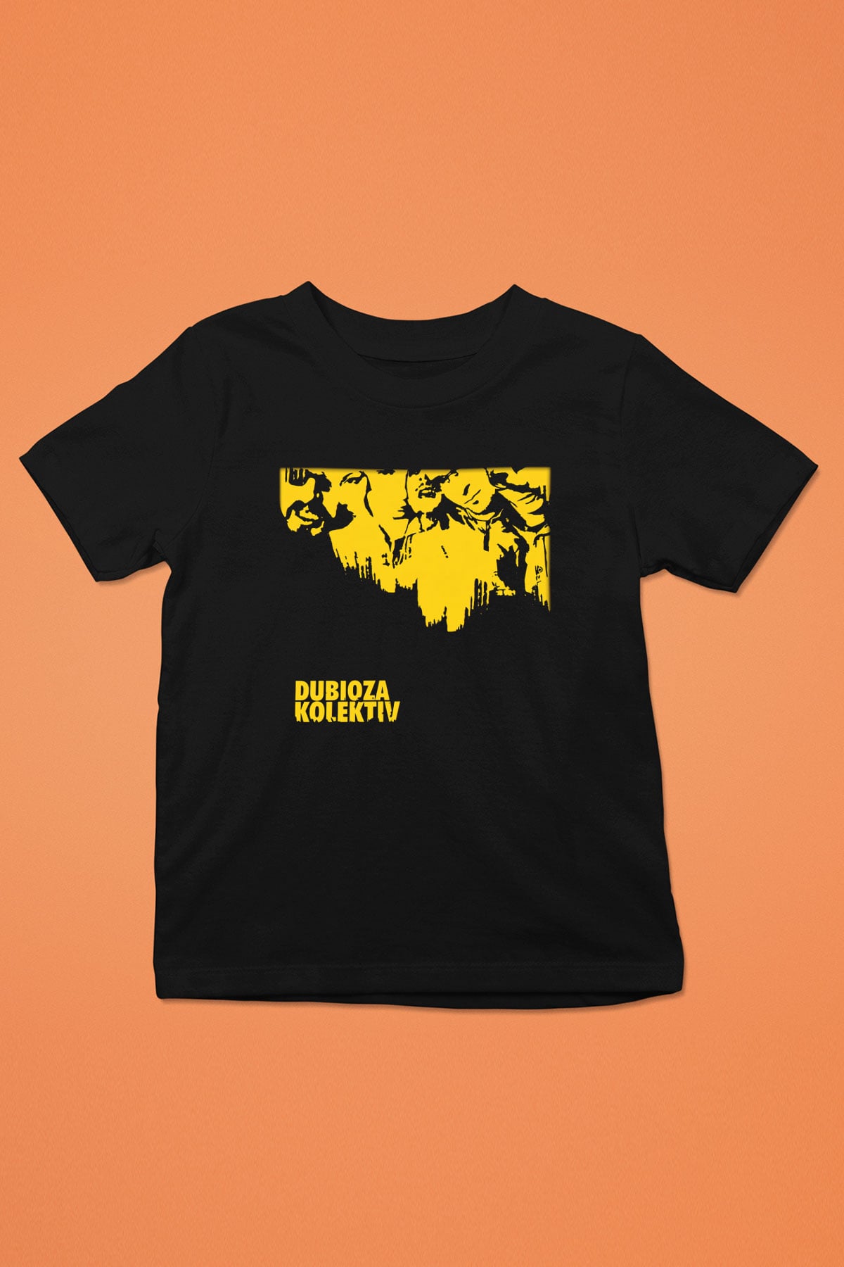 Dubioza kolektiv Baskılı Siyah Unisex Çocuk Tişört