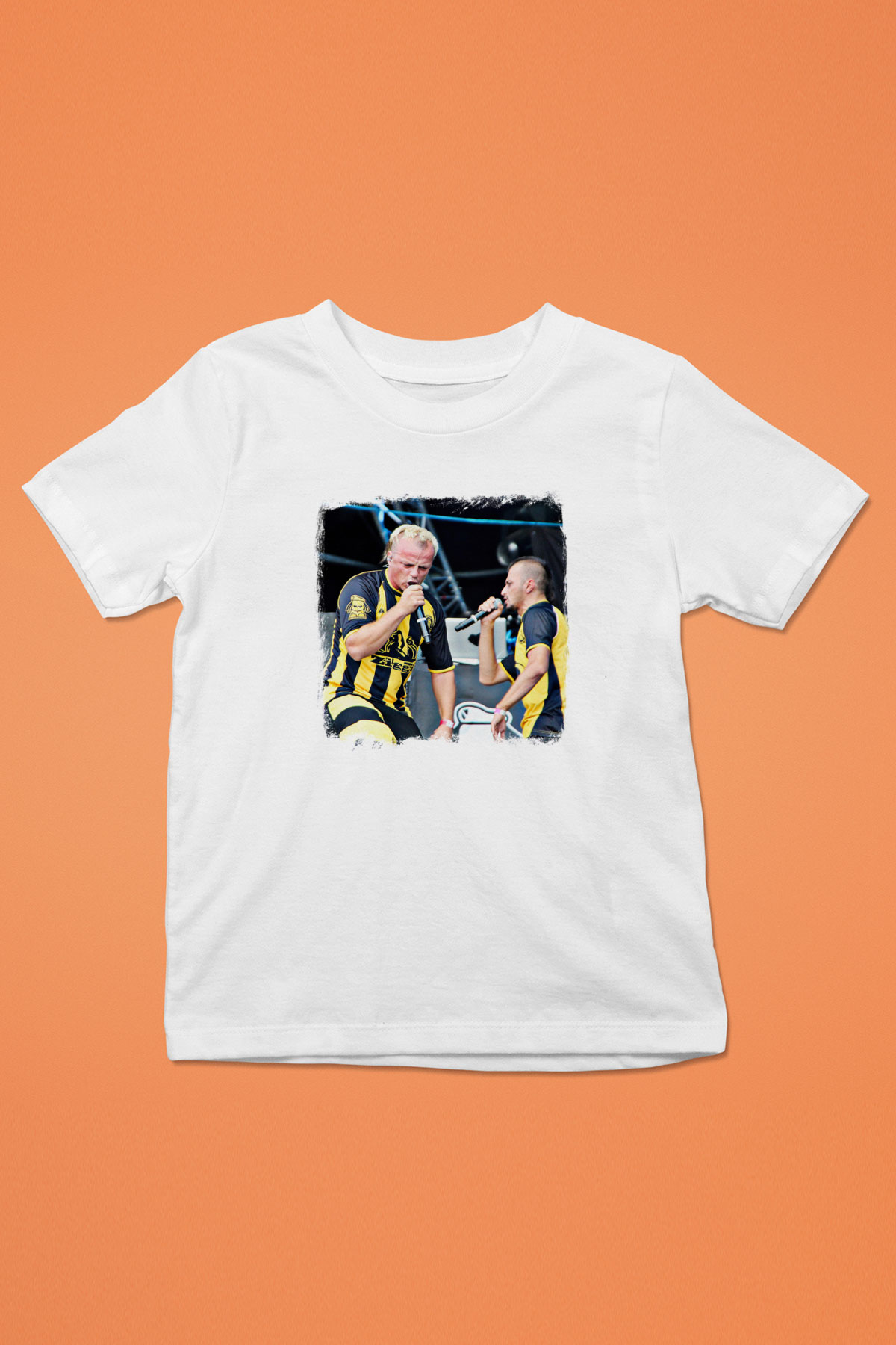 Dubioza Kolektiv Baskılı Unisex Beyaz Çocuk Tişört