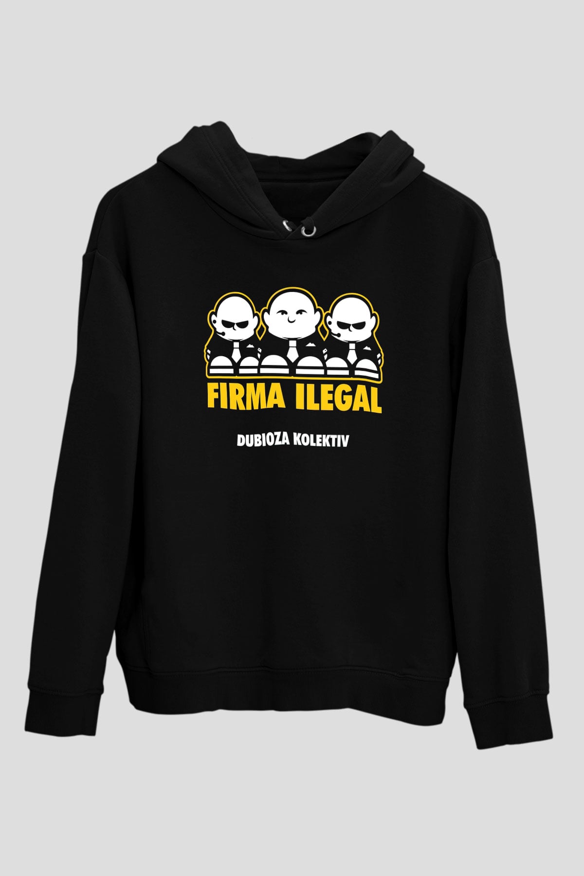 Dubioza kolektiv Siyah Unisex Hoodie