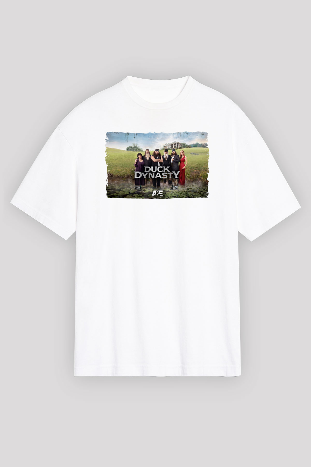 Duck Dynasty Beyaz Unisex Tişört T-Shirt