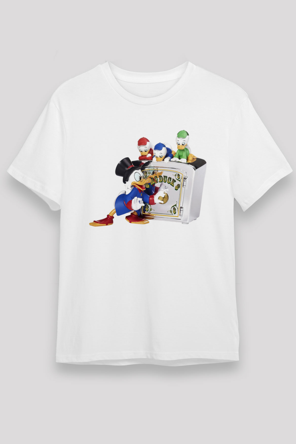 DuckTales Beyaz Unisex Tişört