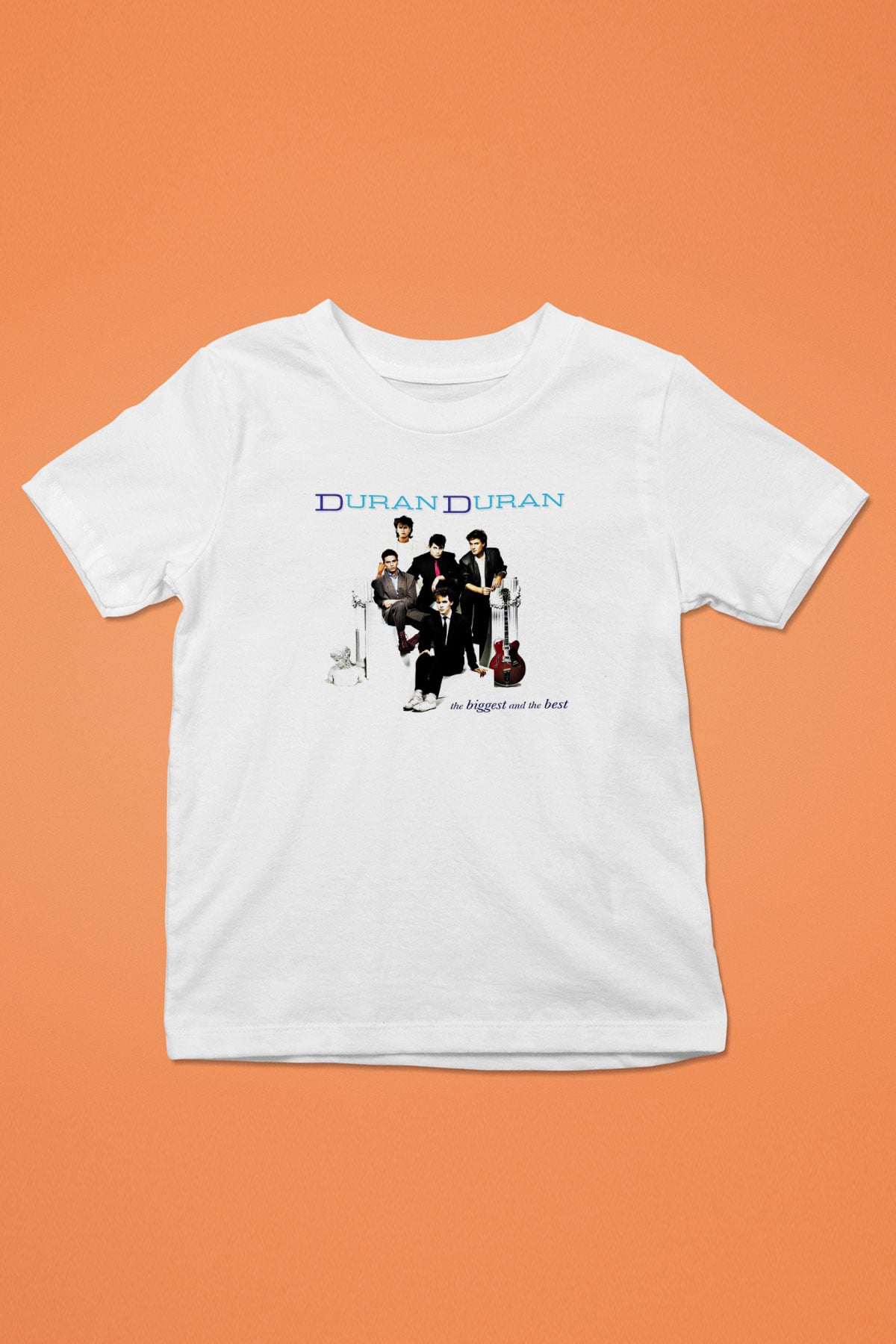 Duran Duran Baskılı Unisex Beyaz Çocuk Tişört