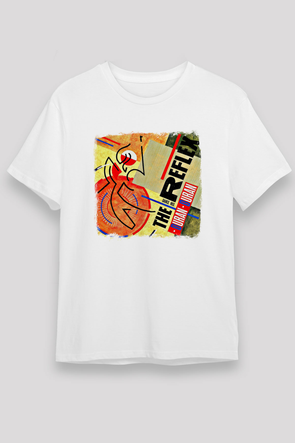 Duran Duran Baskılı Unisex Beyaz Tişört