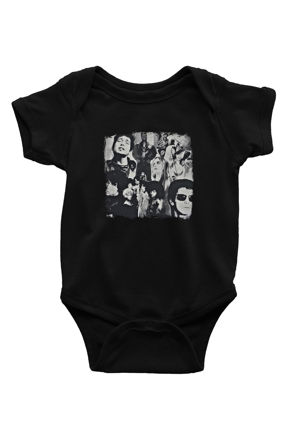 Duran Duran Baskılı Unisex Siyah Bebek Body - Zıbın