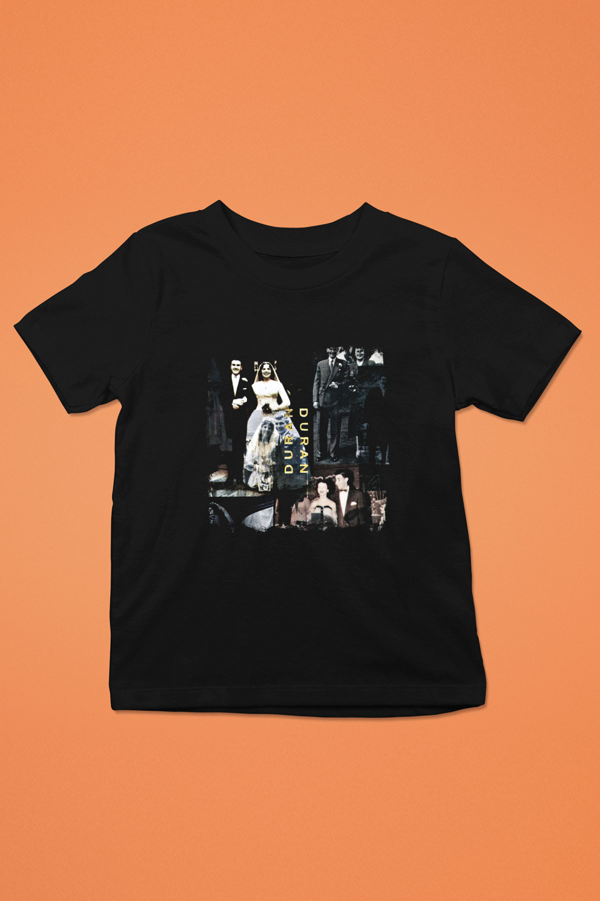 Duran Duran Baskılı Unisex Siyah Çocuk Tişört
