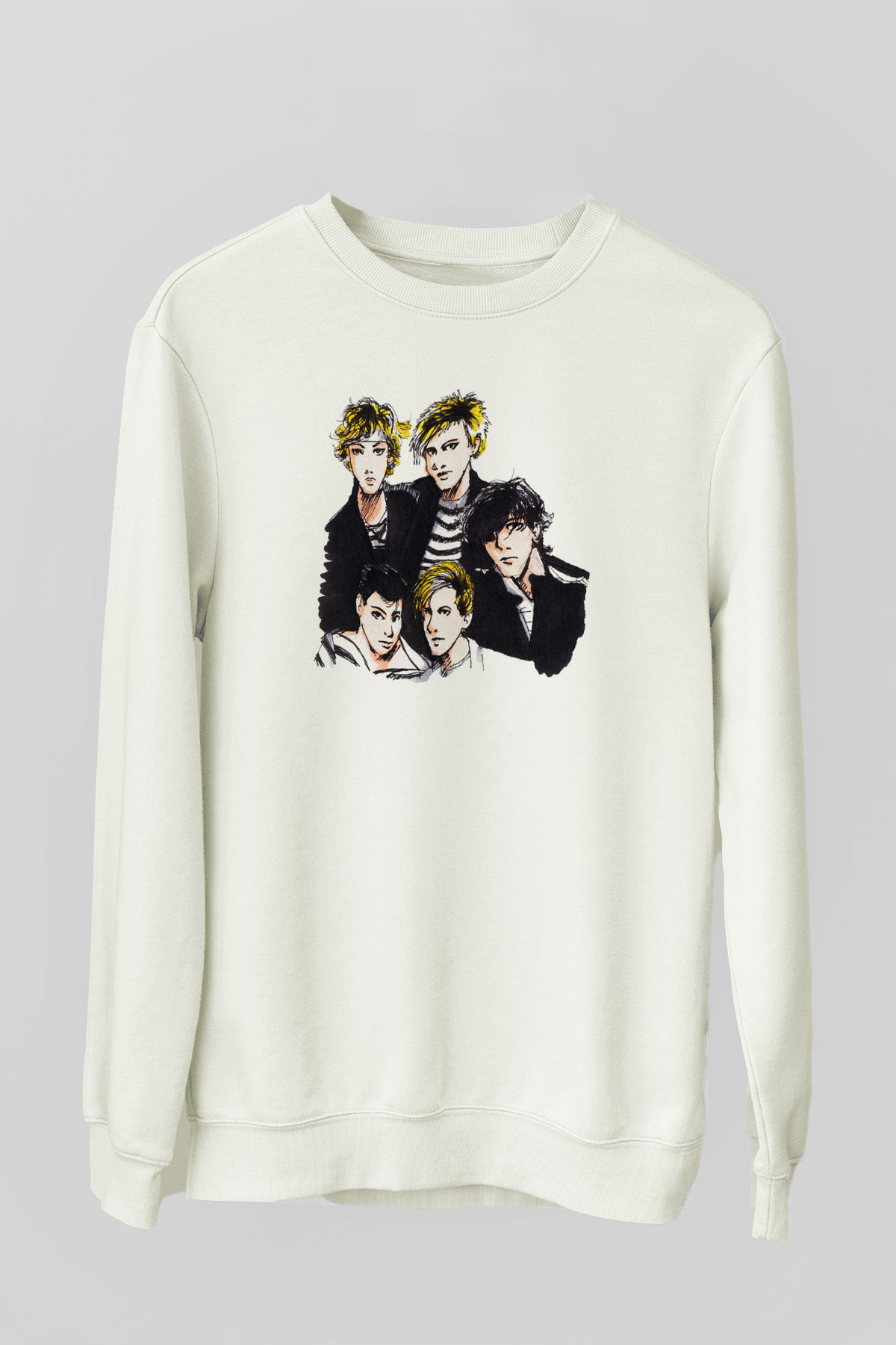 Duran Duran Beyaz Unisex Sweatshirt
