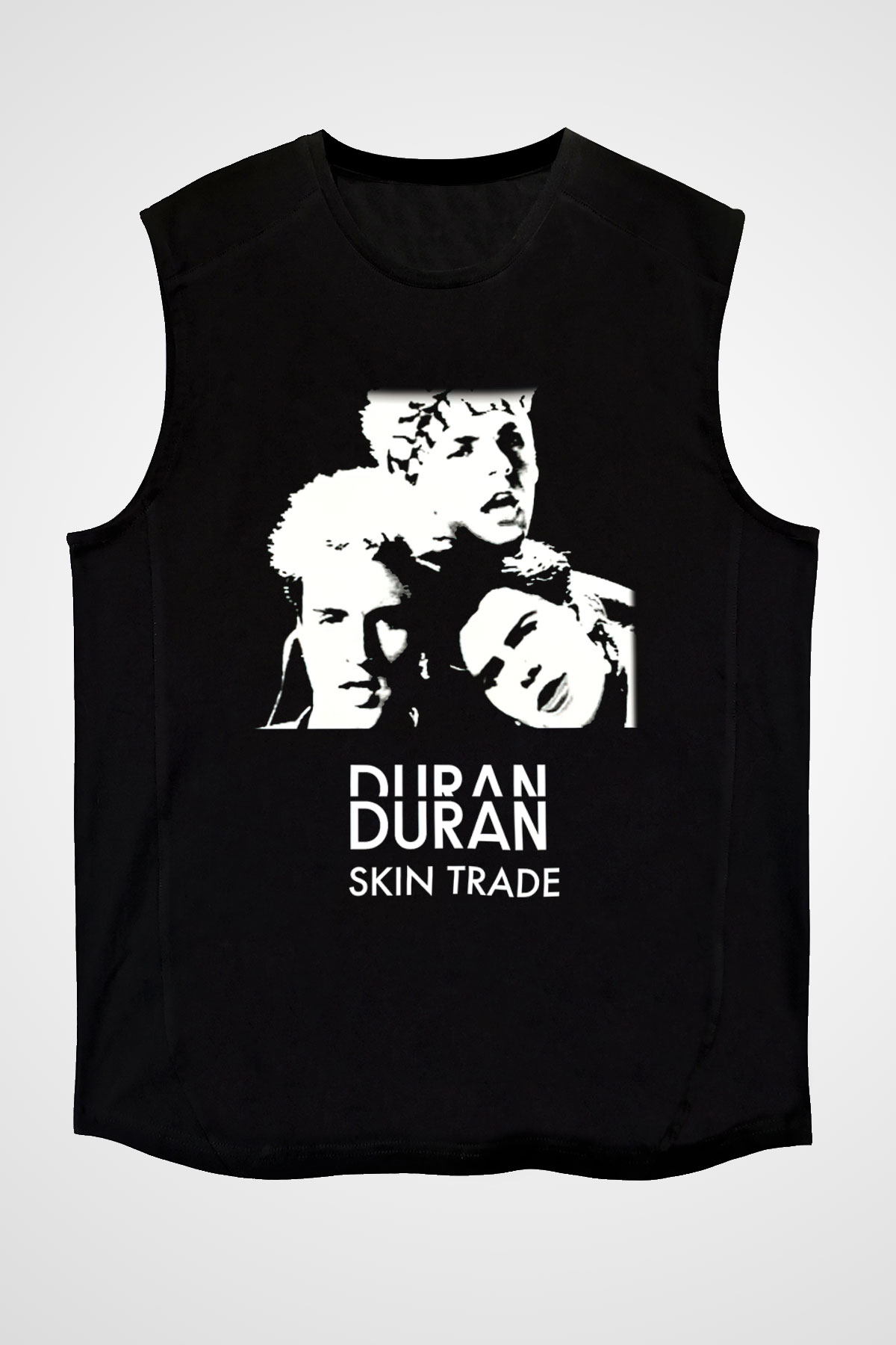 Duran Duran Siyah Unisex Kolsuz Tişört