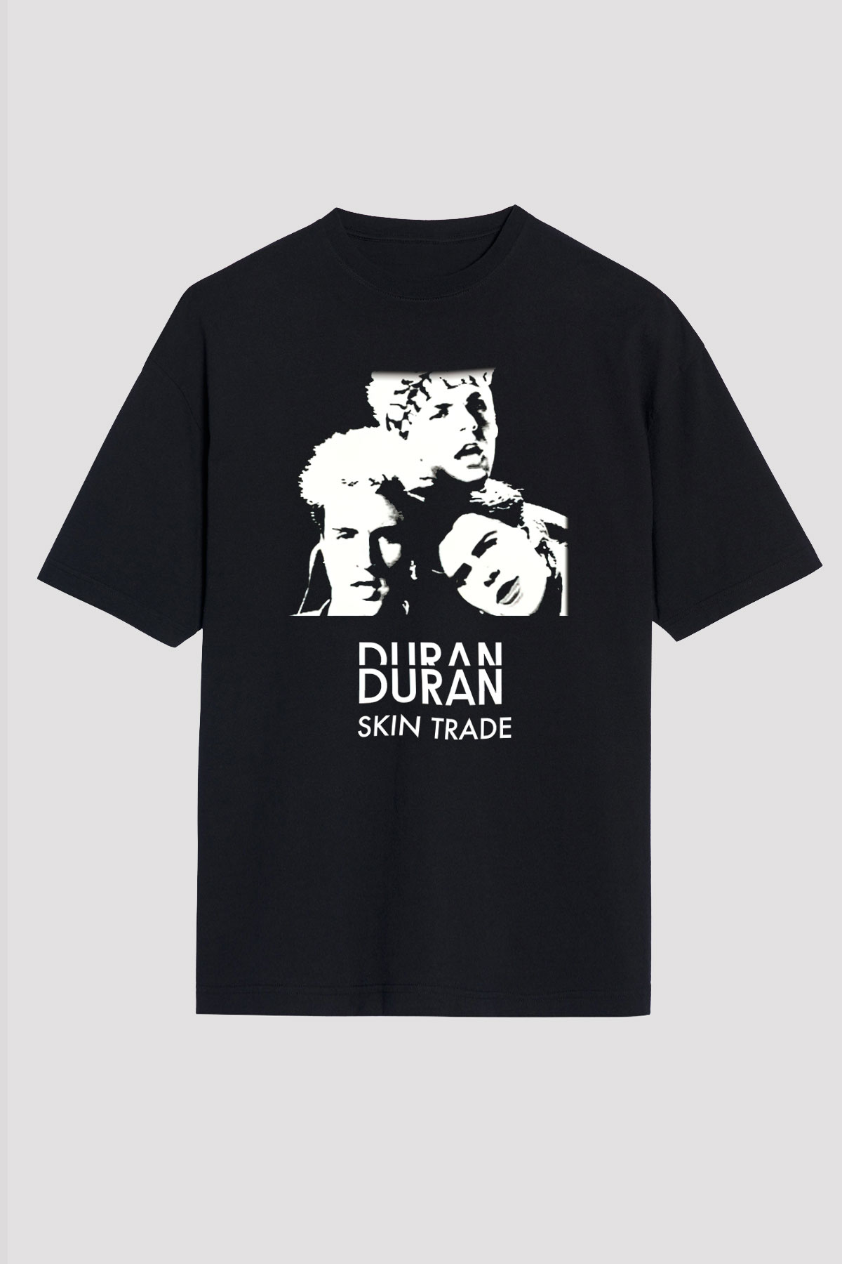 Duran Duran Siyah Unisex Oversize Tişört T-Shirt