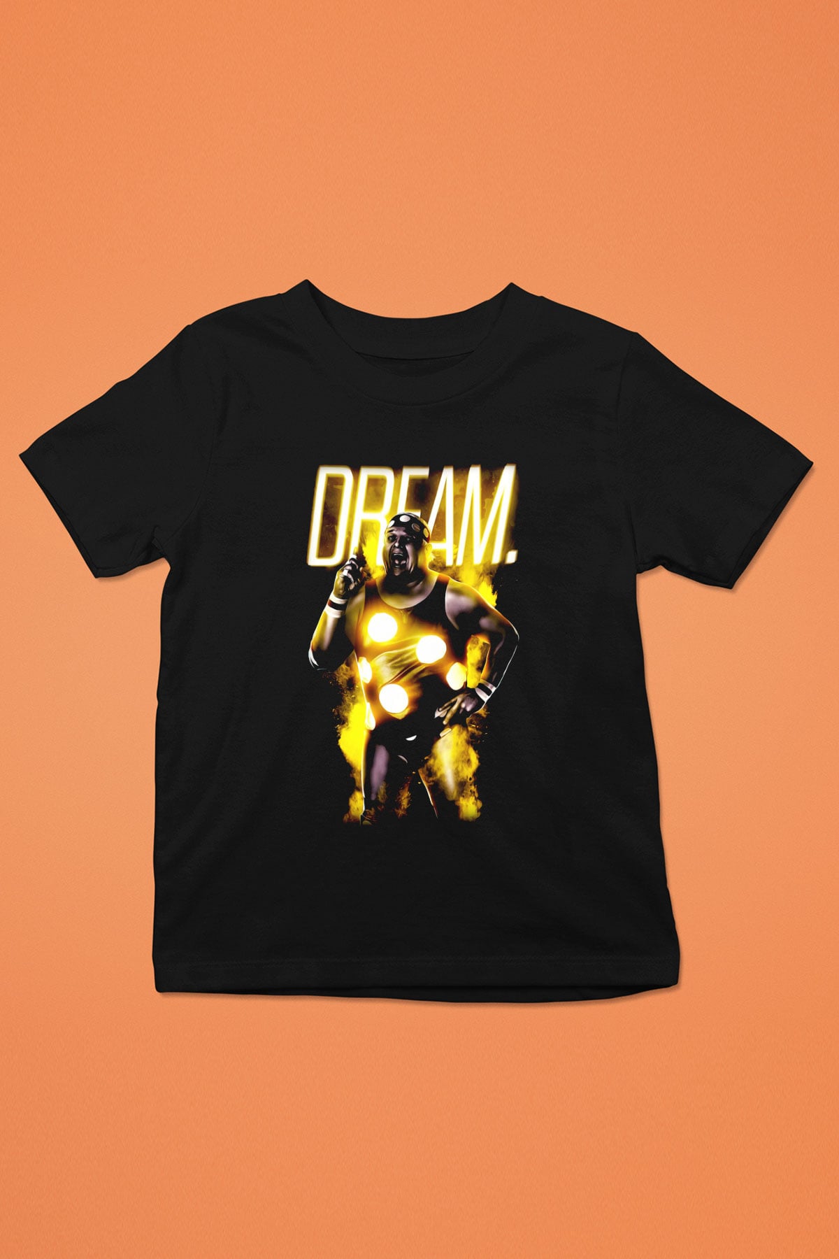 Dusty Rhodes Siyah Unisex  Çocuk Tişört