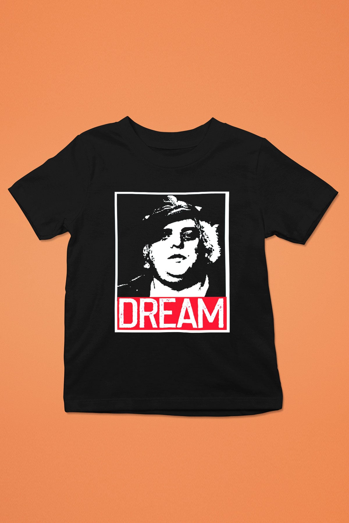 Dusty Rhodes Siyah Unisex  Çocuk Tişört