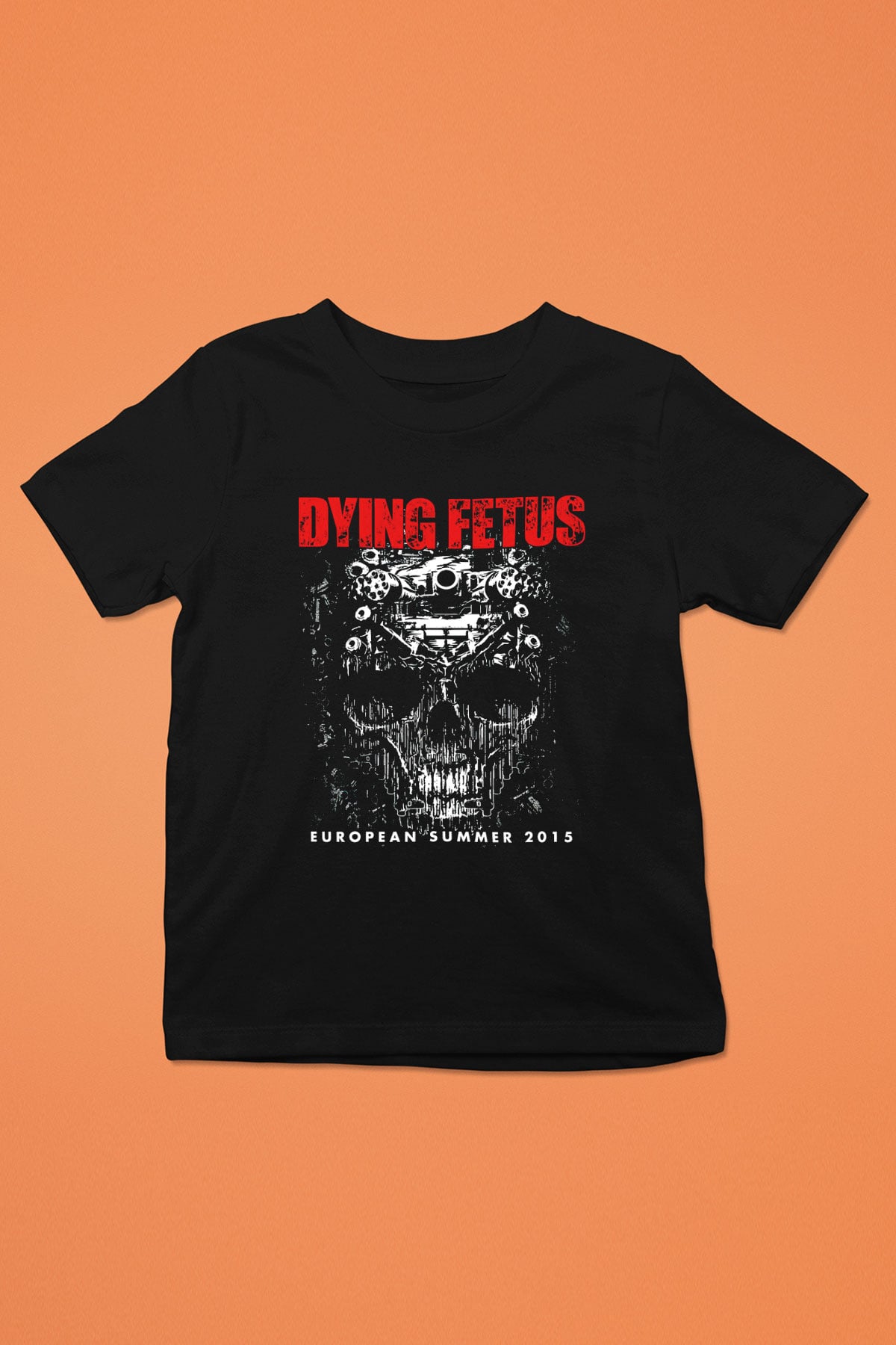 Dying Fetus Baskılı Siyah Unisex Çocuk Tişört
