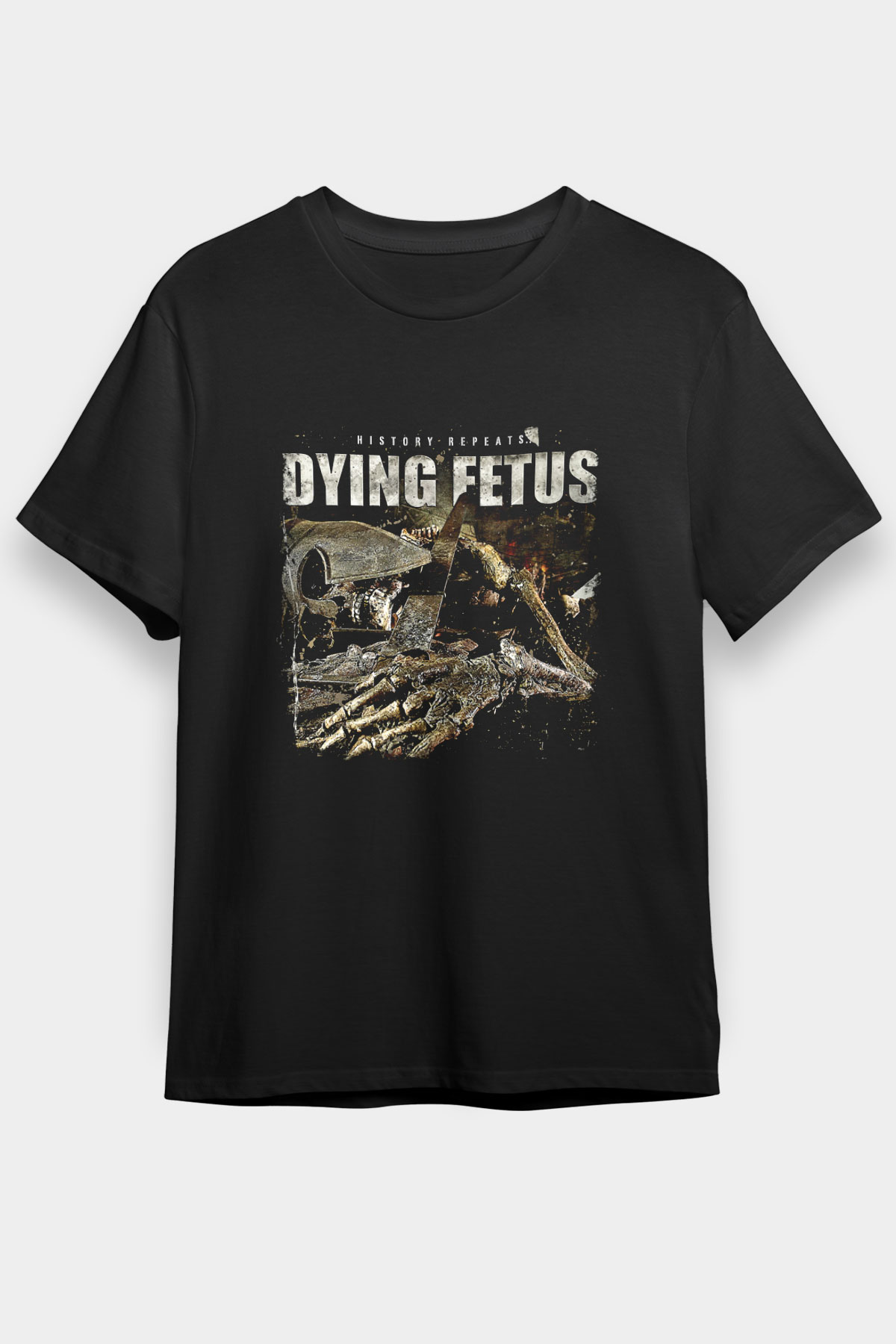 Dying Fetus Baskılı Unisex Siyah Tişört