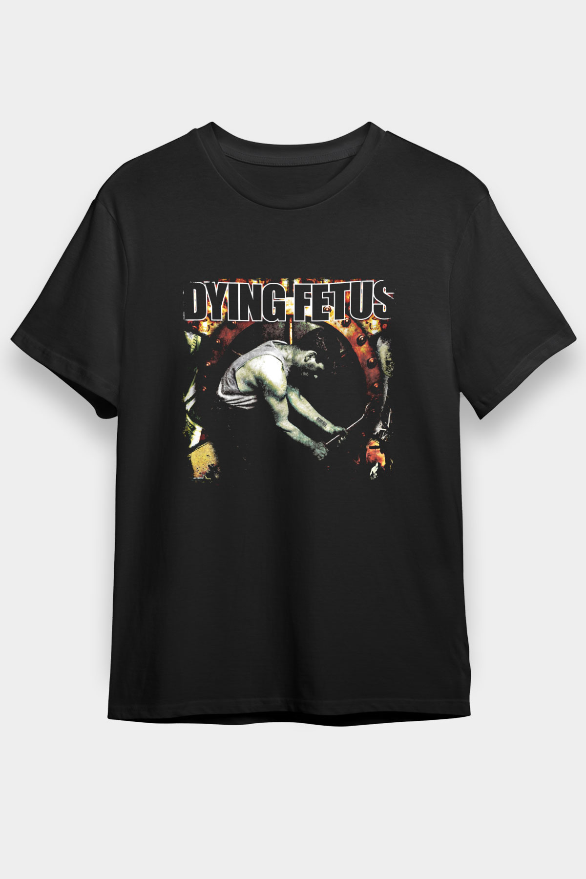 Dying Fetus Baskılı Unisex Siyah Tişört