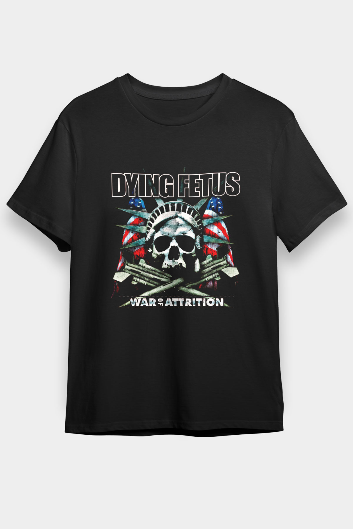 Dying Fetus Baskılı Unisex Siyah Tişört