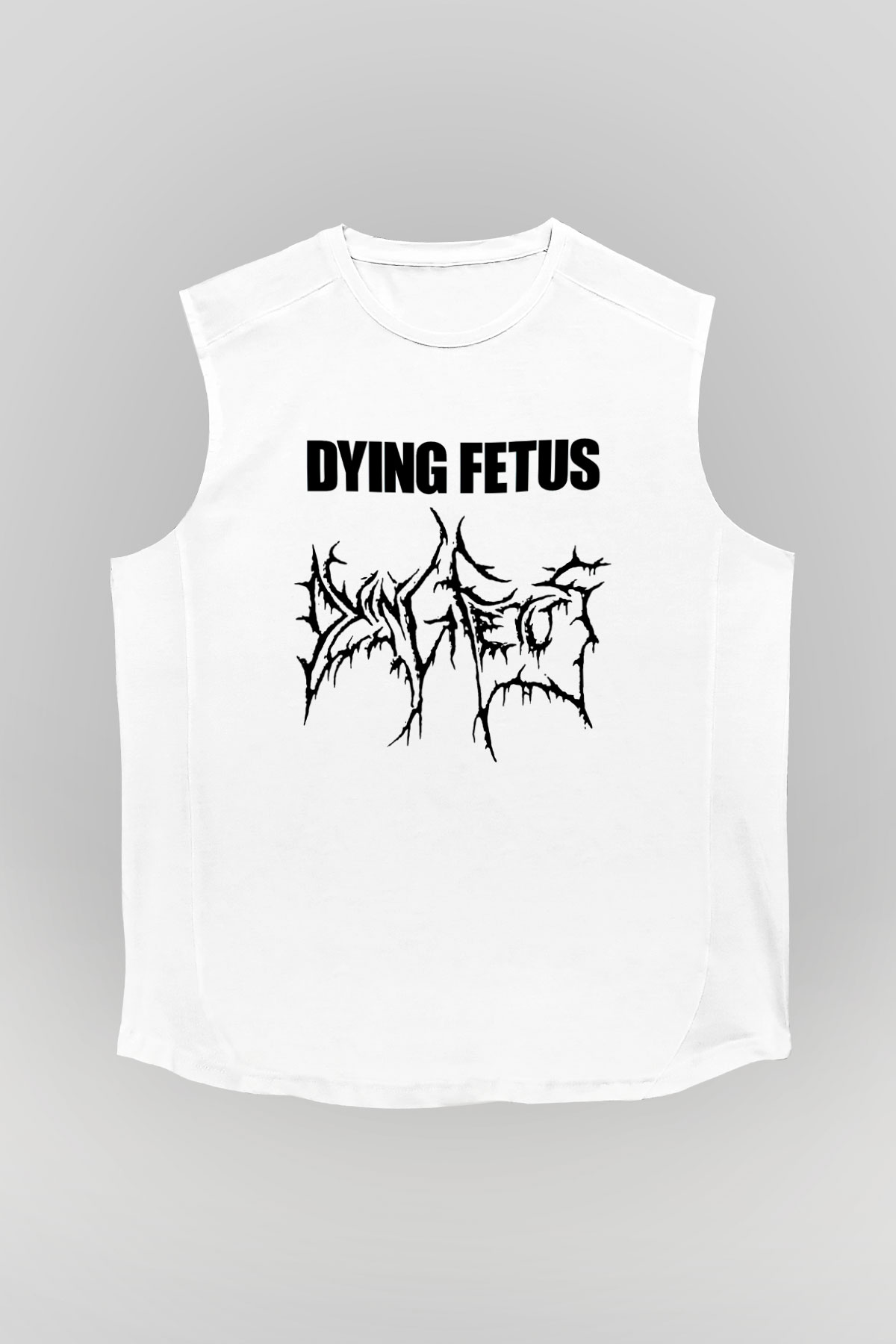 Dying Fetus Beyaz Unisex Kolsuz Tişört