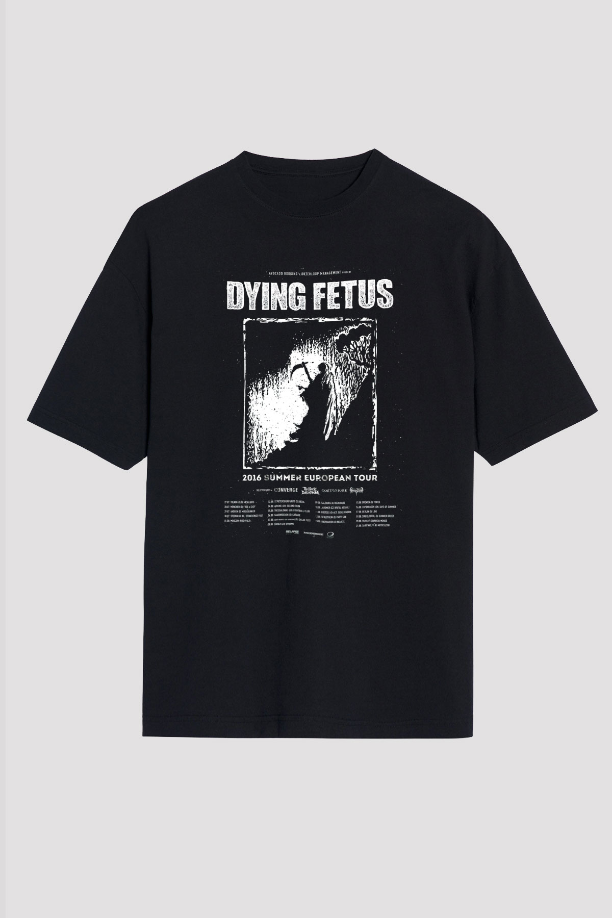 Dying Fetus Siyah Unisex Oversize Tişört T-Shirt