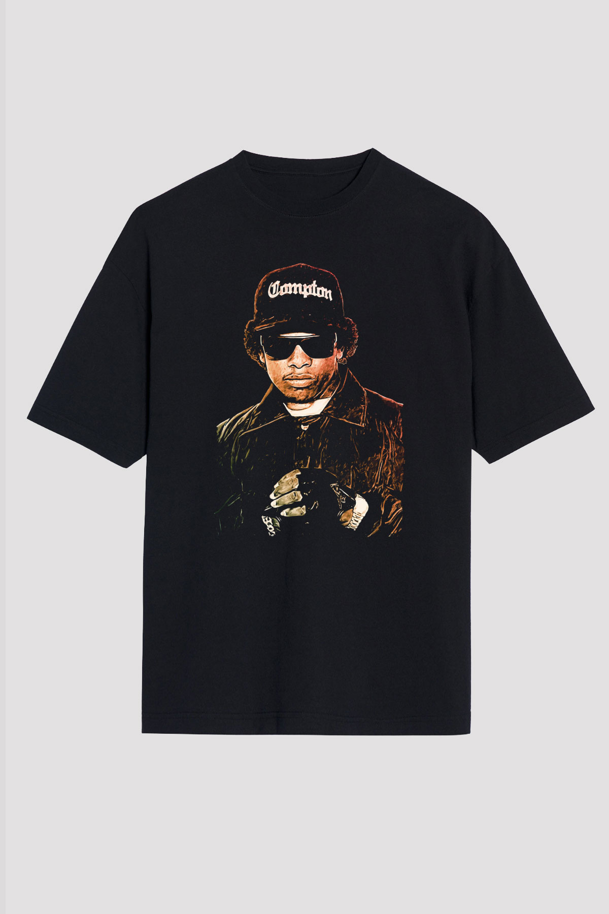 Eazy-E Siyah Unisex Tişört T-Shirt - TişörtFabrikası