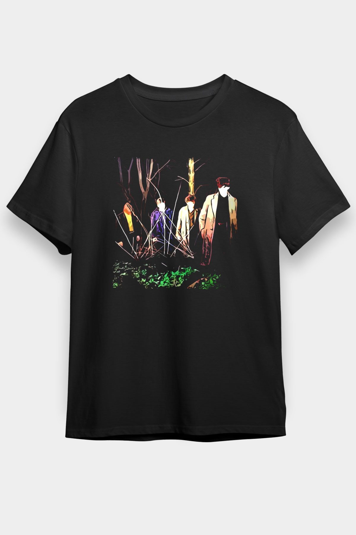 Echo and the Bunnymen Siyah Unisex Tişört T-Shirt - TişörtFabrikası