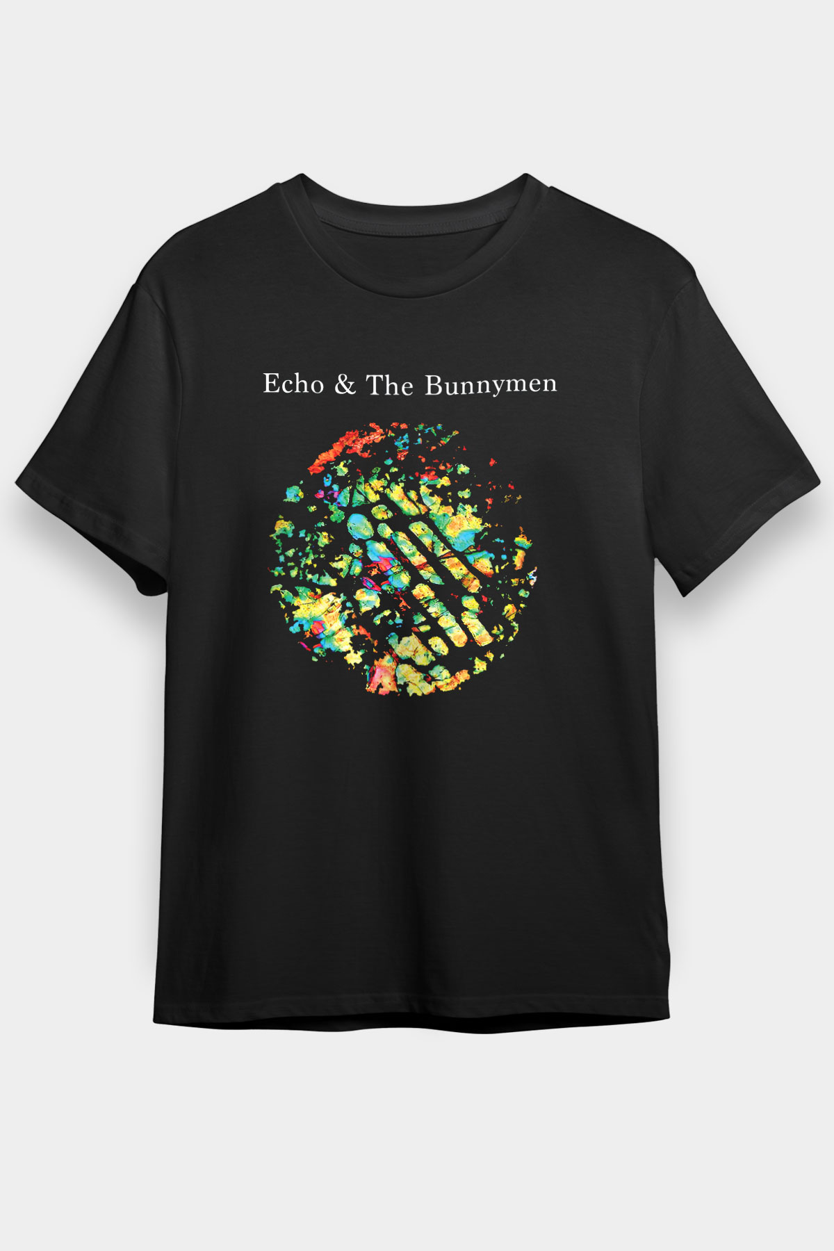 Echo and the Bunnymen Siyah Unisex Tişört T-Shirt - TişörtFabrikası